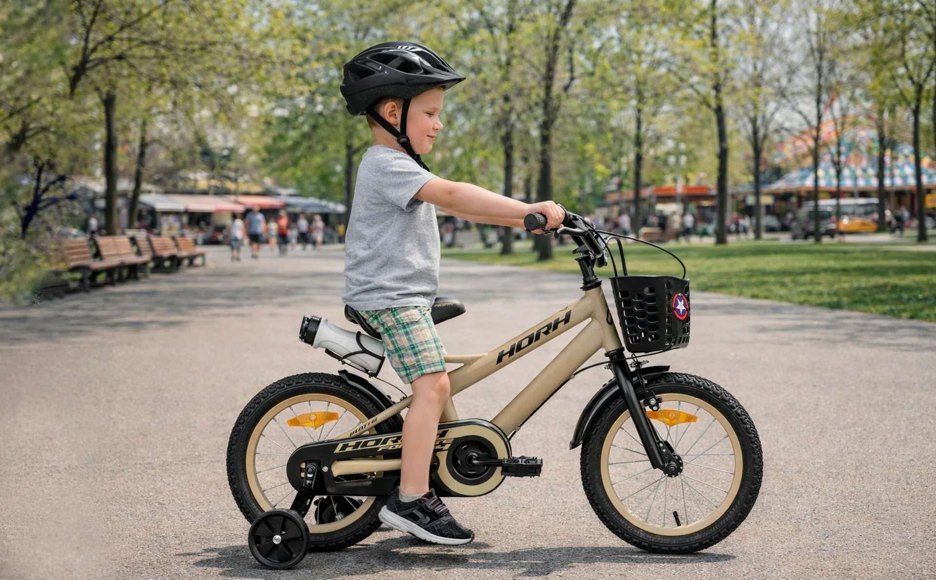 Велосипед HORH FORTE 14 (2026) Beige-Black - миниатюра 3