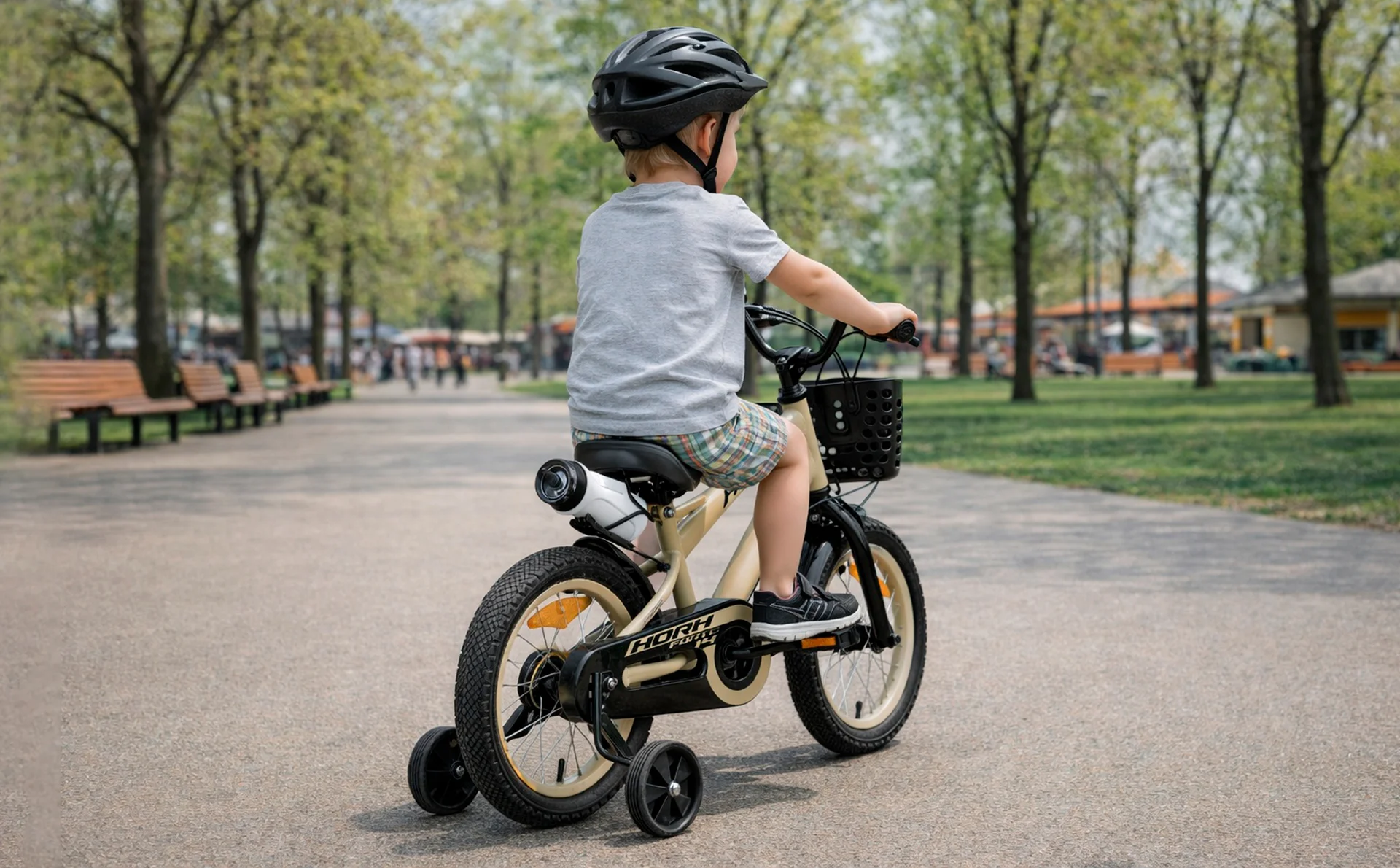 Велосипед HORH FORTE 14 (2026) Beige-Black - миниатюра 4