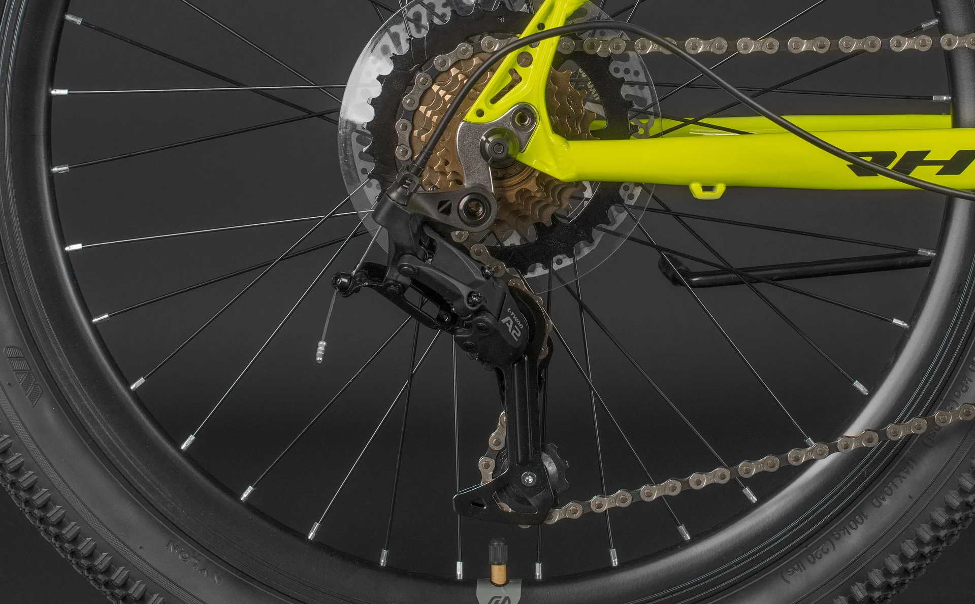 Велосипед HORH ROHAN RMD4.0 24" (2026) YELLOW BLACK - миниатюра 12