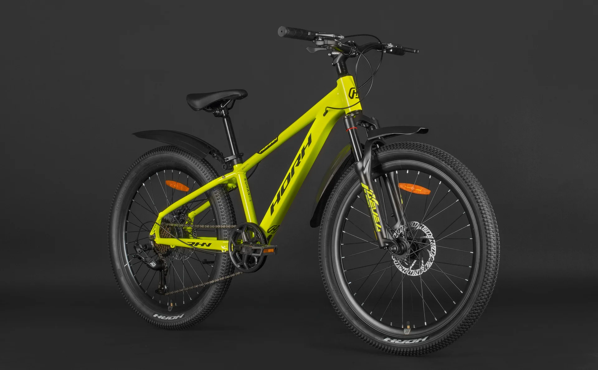Велосипед HORH ROHAN RMD4.0 24" (2026) YELLOW BLACK - миниатюра 6