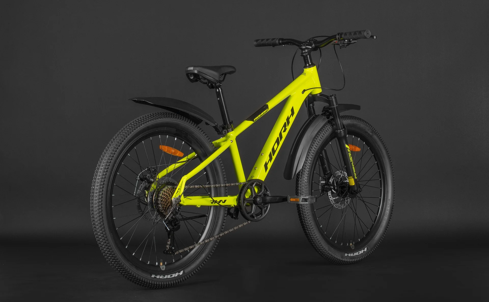 Велосипед HORH ROHAN RMD4.0 24" (2026) YELLOW BLACK - миниатюра 7