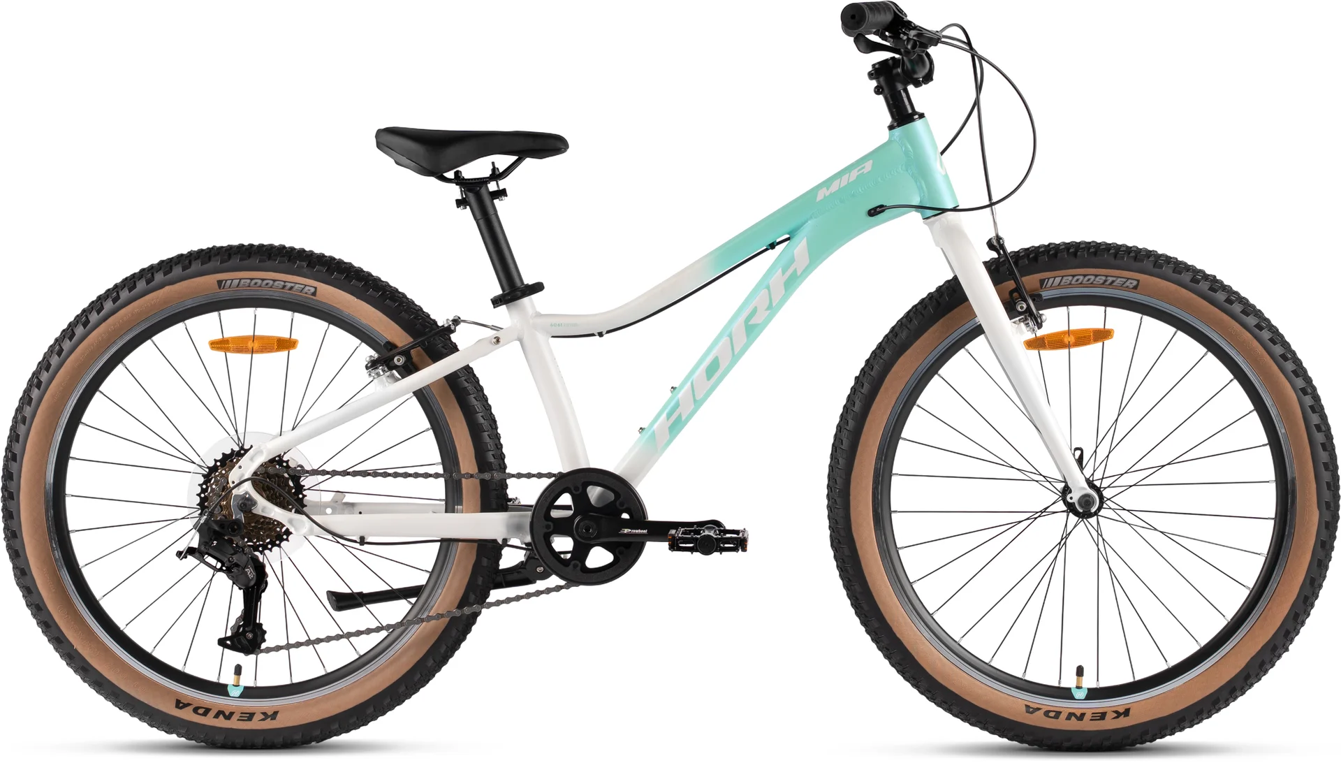 Велосипед HORH MIA MVB 4.0 24" (2026) White-Turquoise