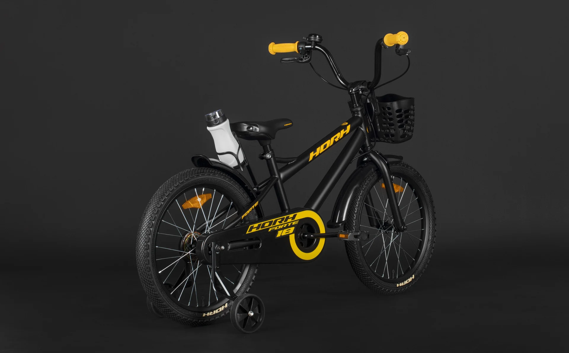 Велосипед HORH FORTE 18 (2026) Black-Yellow - миниатюра 7