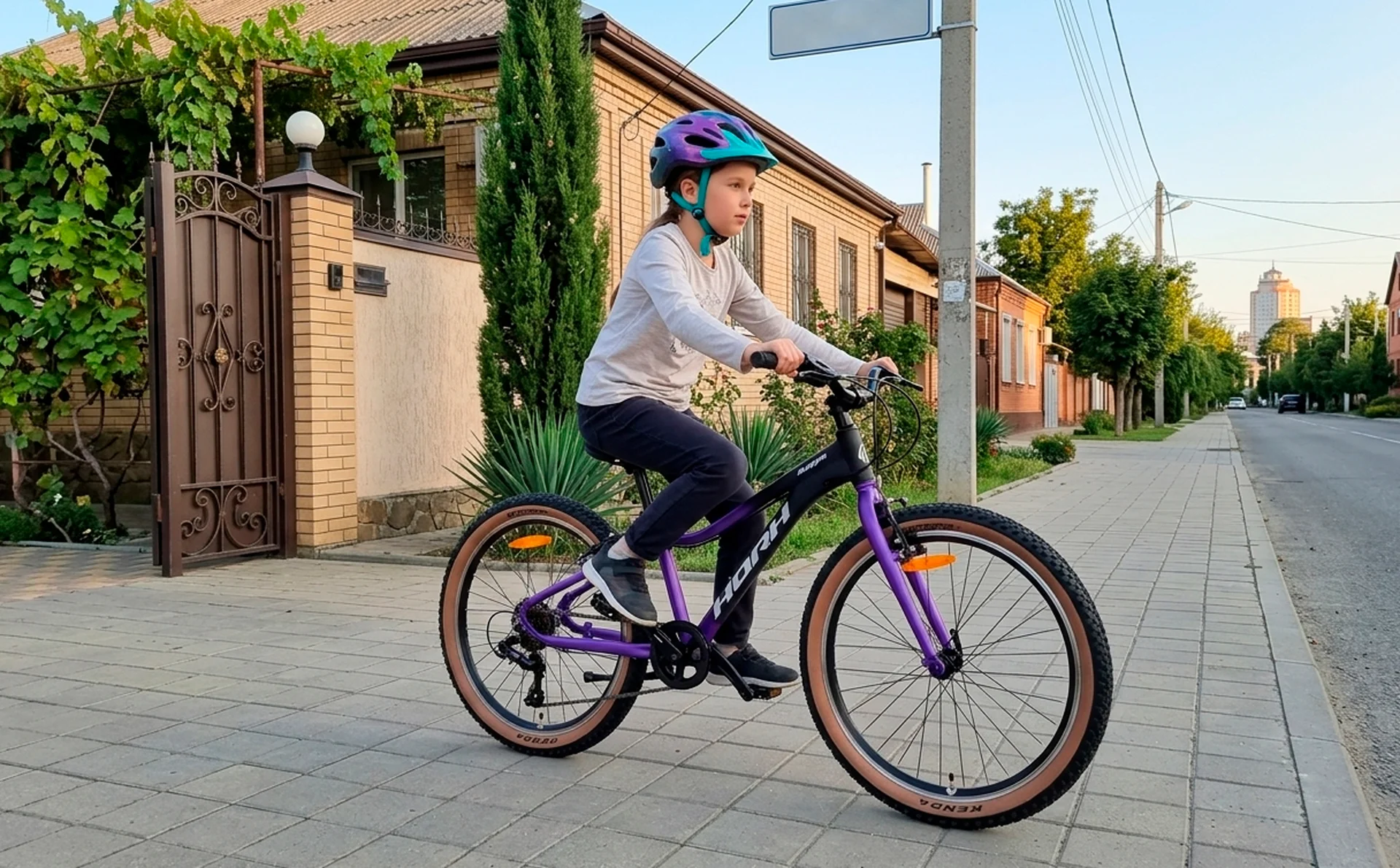 Велосипед HORH MIA MVB4.0 24" (2026) Purple-Black - миниатюра 2