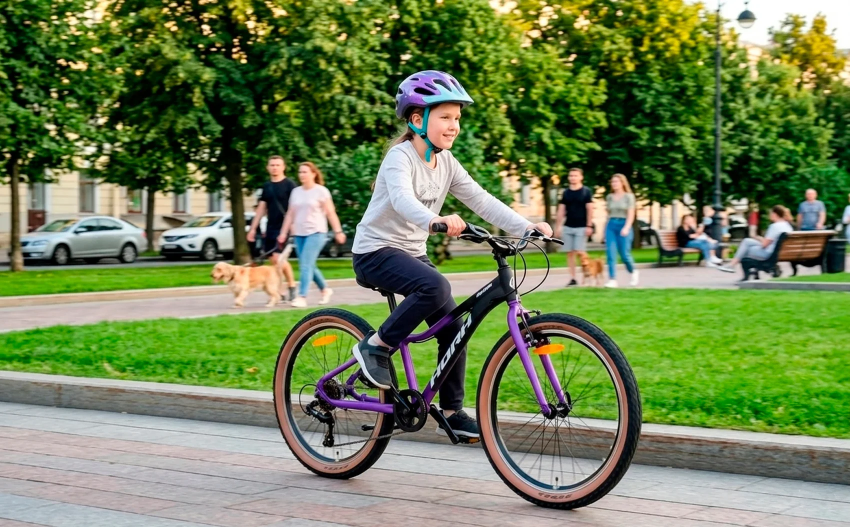 Велосипед HORH MIA MVB4.0 24" (2026) Purple-Black - миниатюра 3