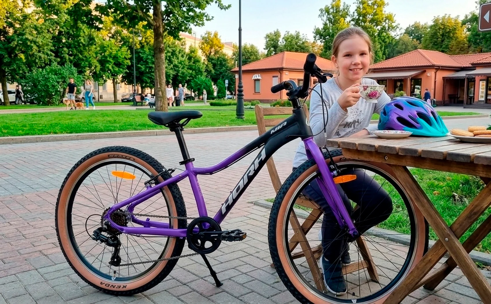 Велосипед HORH MIA MVB4.0 24" (2026) Purple-Black - миниатюра 4