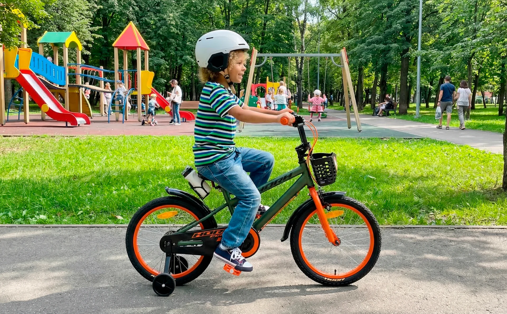 Велосипед HORH FORTE 18 (2026) Green-Orange - миниатюра 2