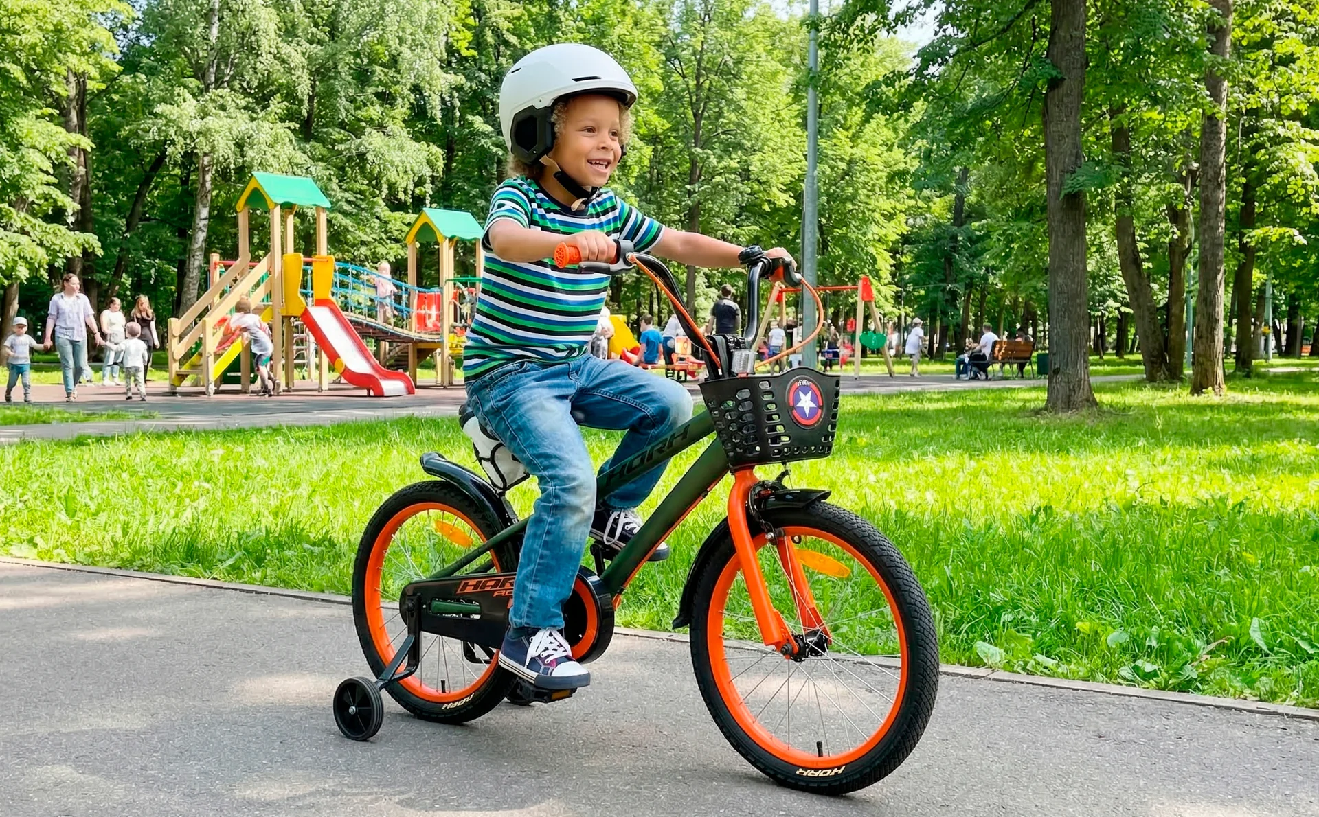 Велосипед HORH FORTE 18 (2026) Green-Orange - миниатюра 3