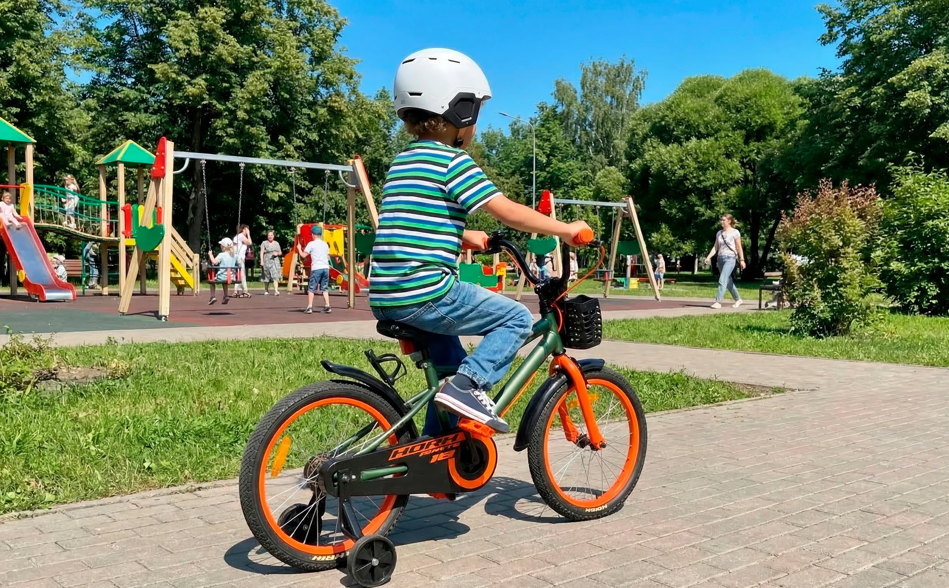 Велосипед HORH FORTE 18 (2026) Green-Orange - миниатюра 4