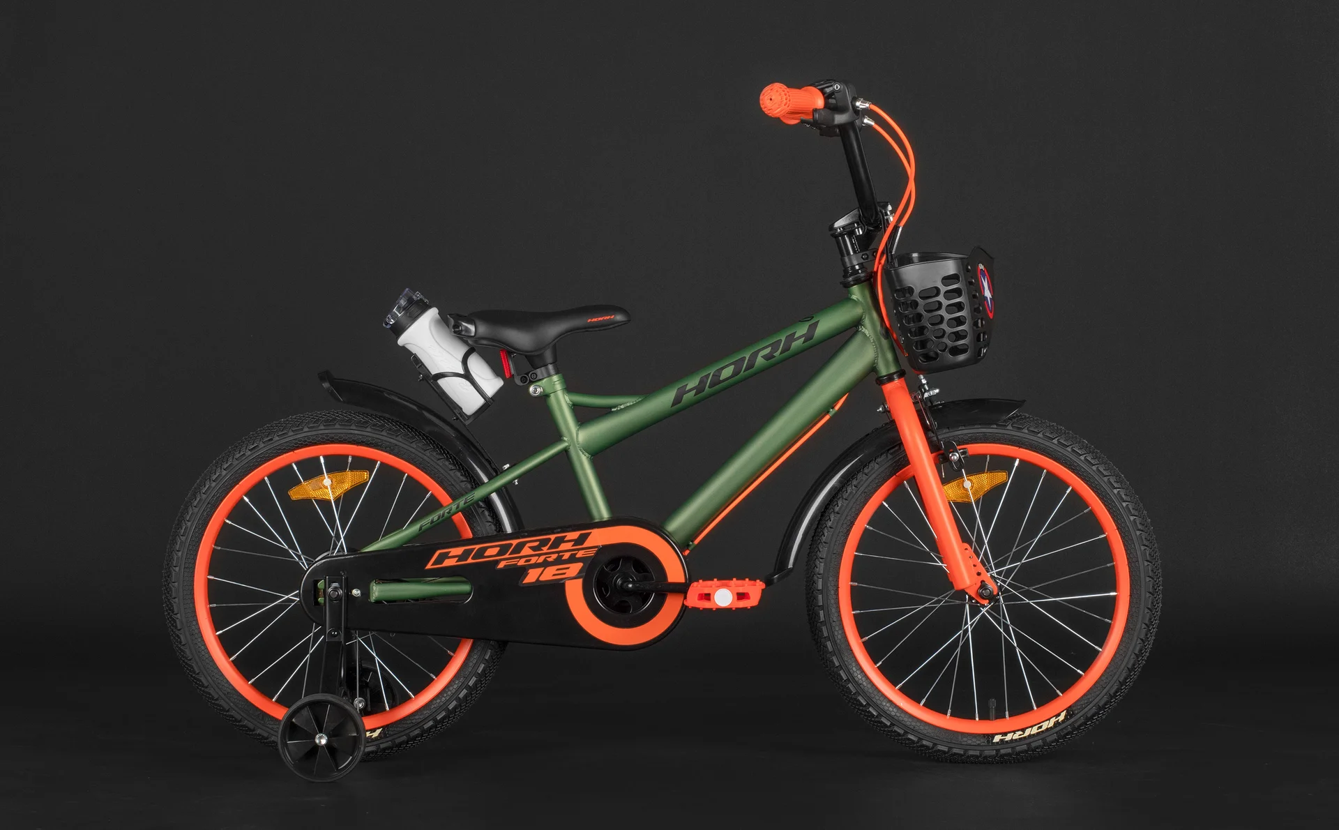 Велосипед HORH FORTE 18 (2026) Green-Orange - миниатюра 5
