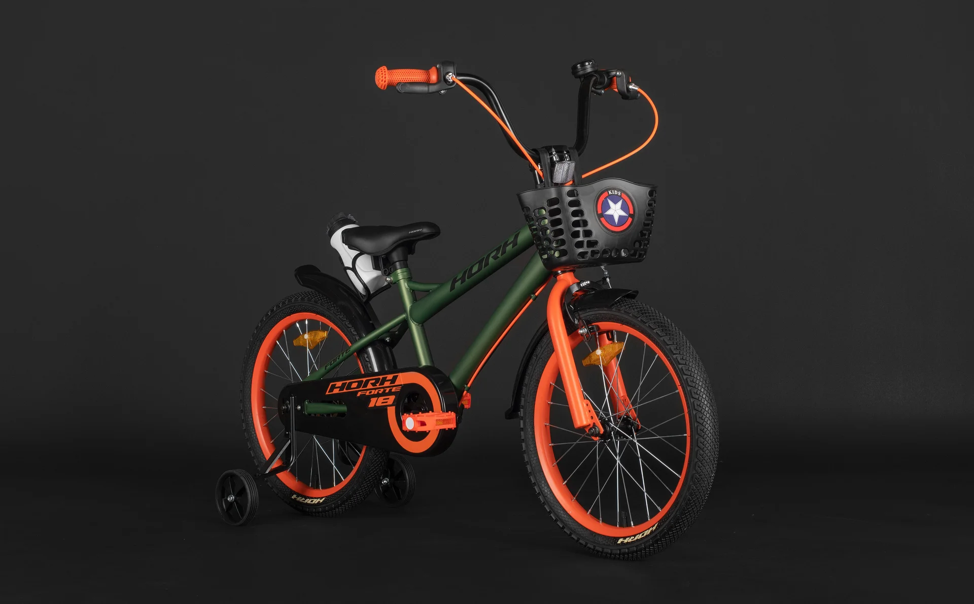 Велосипед HORH FORTE 18 (2026) Green-Orange - миниатюра 6