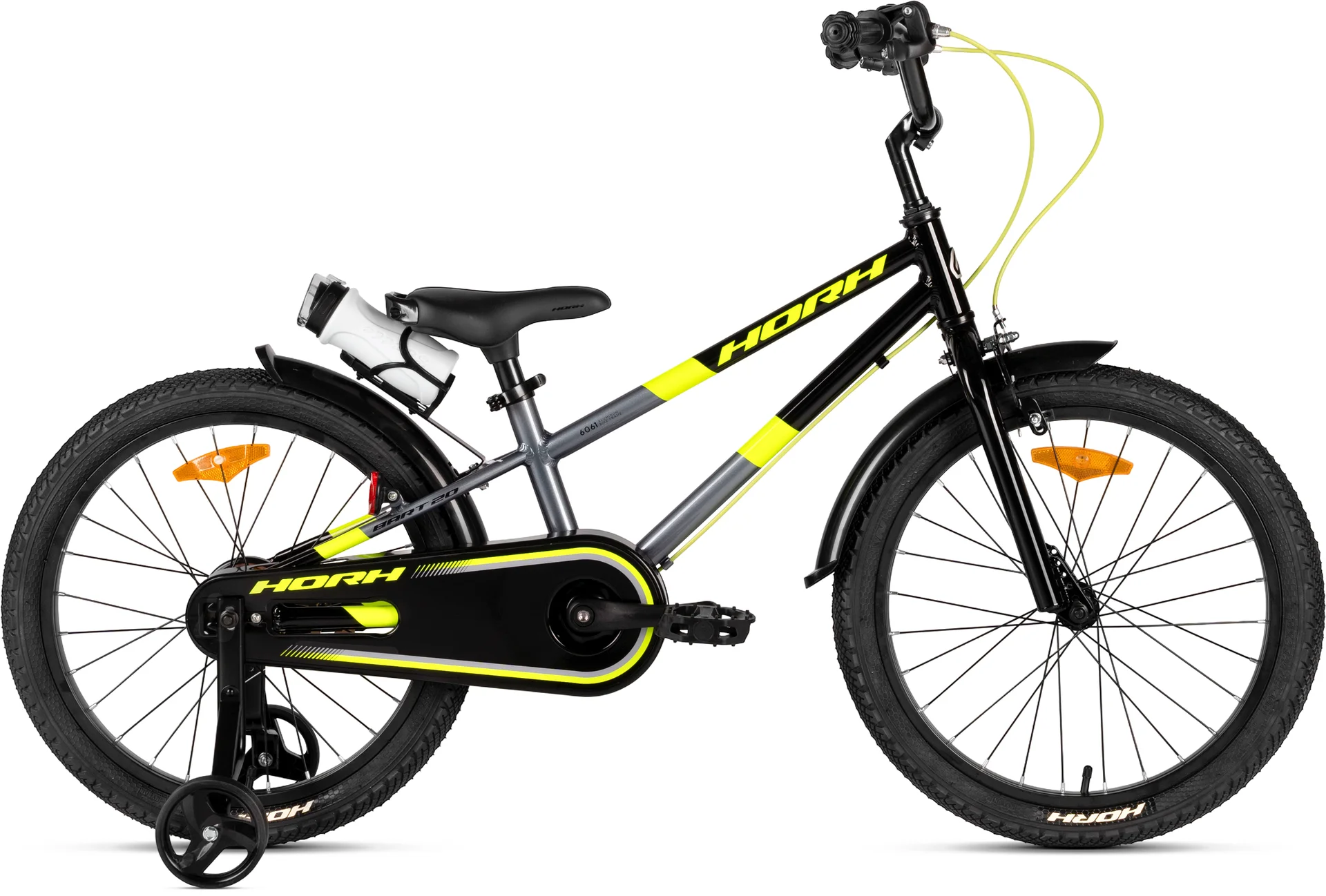 Велосипед HORH BART 20" (2026) Black-Grey-Lime - изображение 1