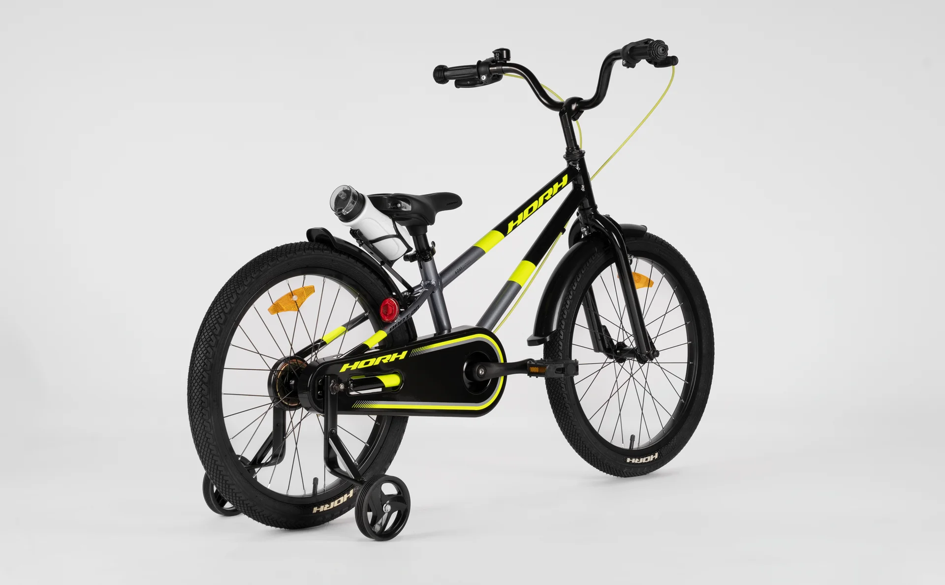 Велосипед HORH BART 20" (2026) Black-Grey-Lime - миниатюра 6