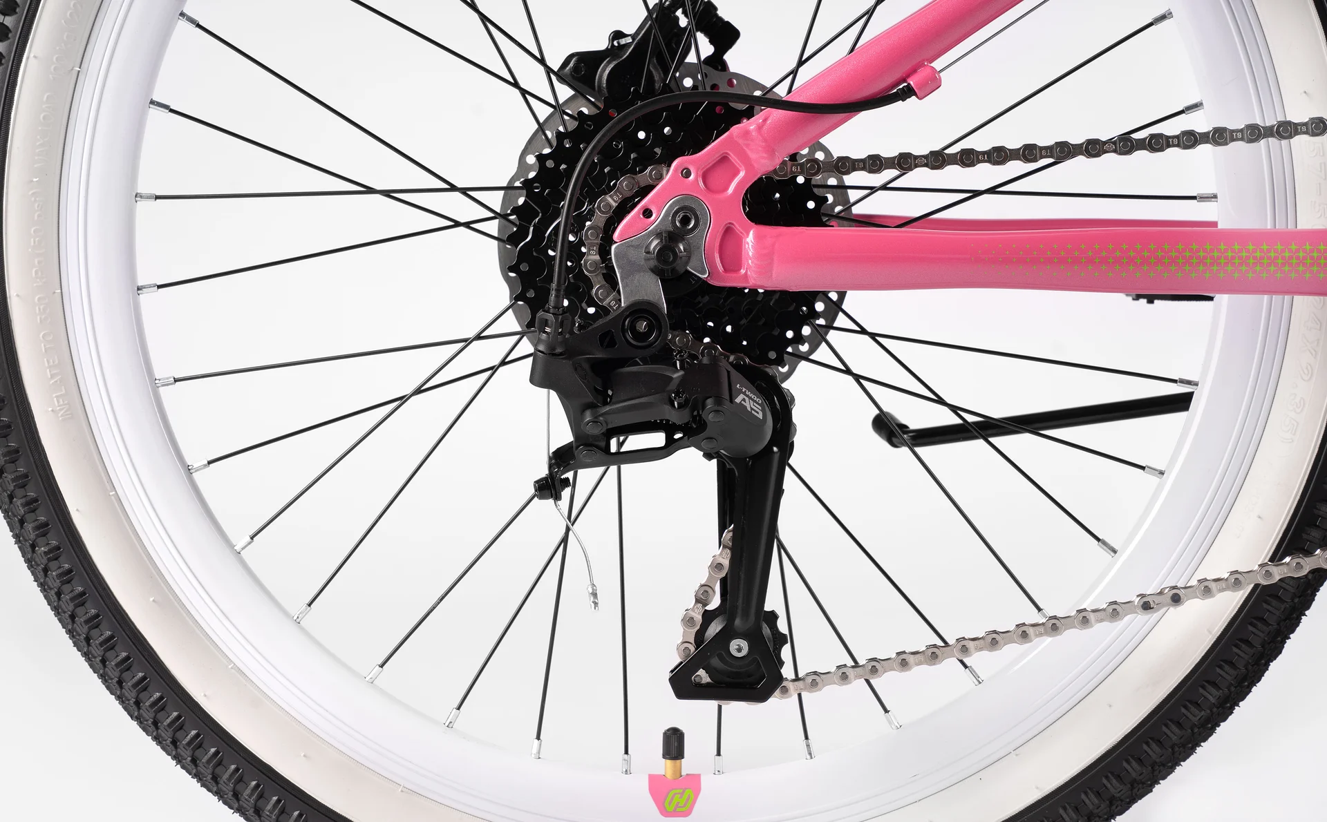 Велосипед HORH ROSE 24" (2026) Pink-Purple-Green - миниатюра 10