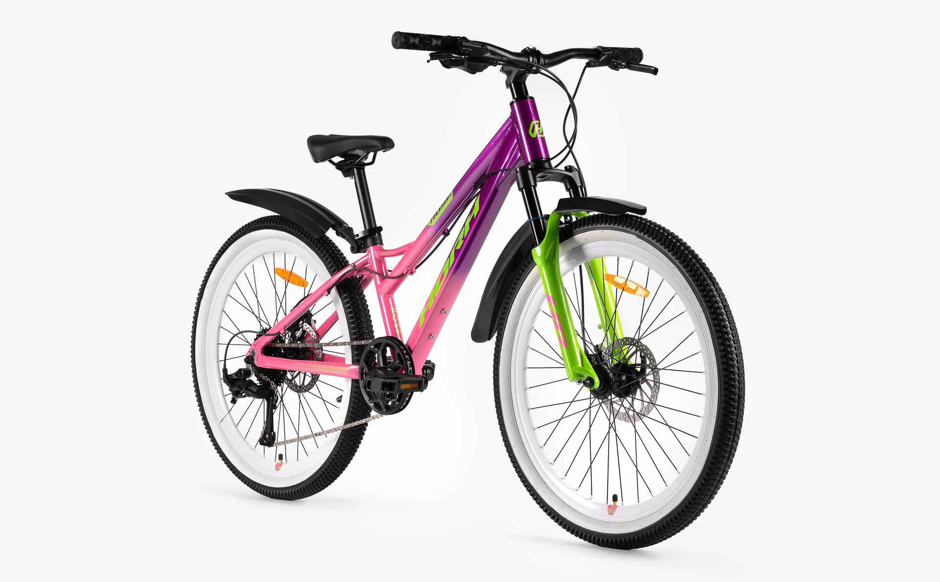 Велосипед HORH ROSE 24" (2026) Pink-Purple-Green - миниатюра 2