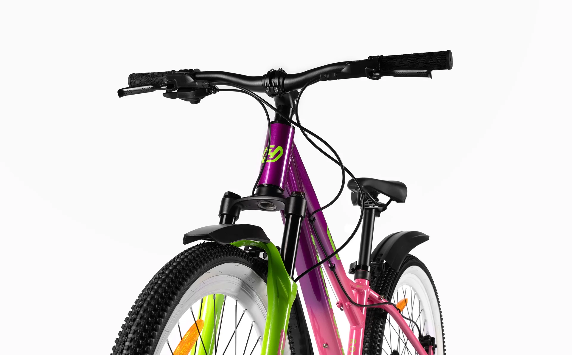 Велосипед HORH ROSE 24" (2026) Pink-Purple-Green - миниатюра 5