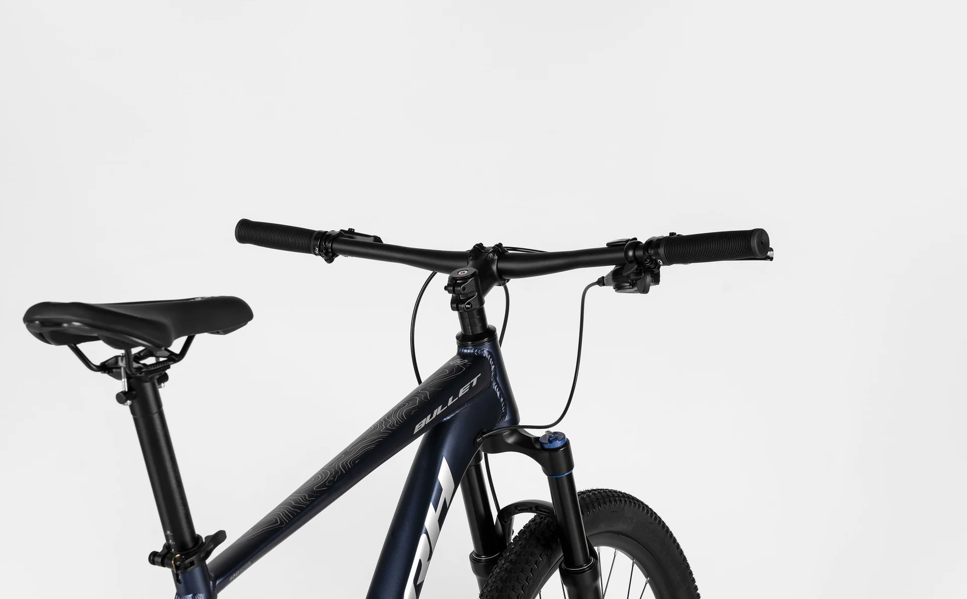 Велосипед HORH BULLET HBHD7.0 27,5" (2026) Blue-Grey-White - миниатюра 8