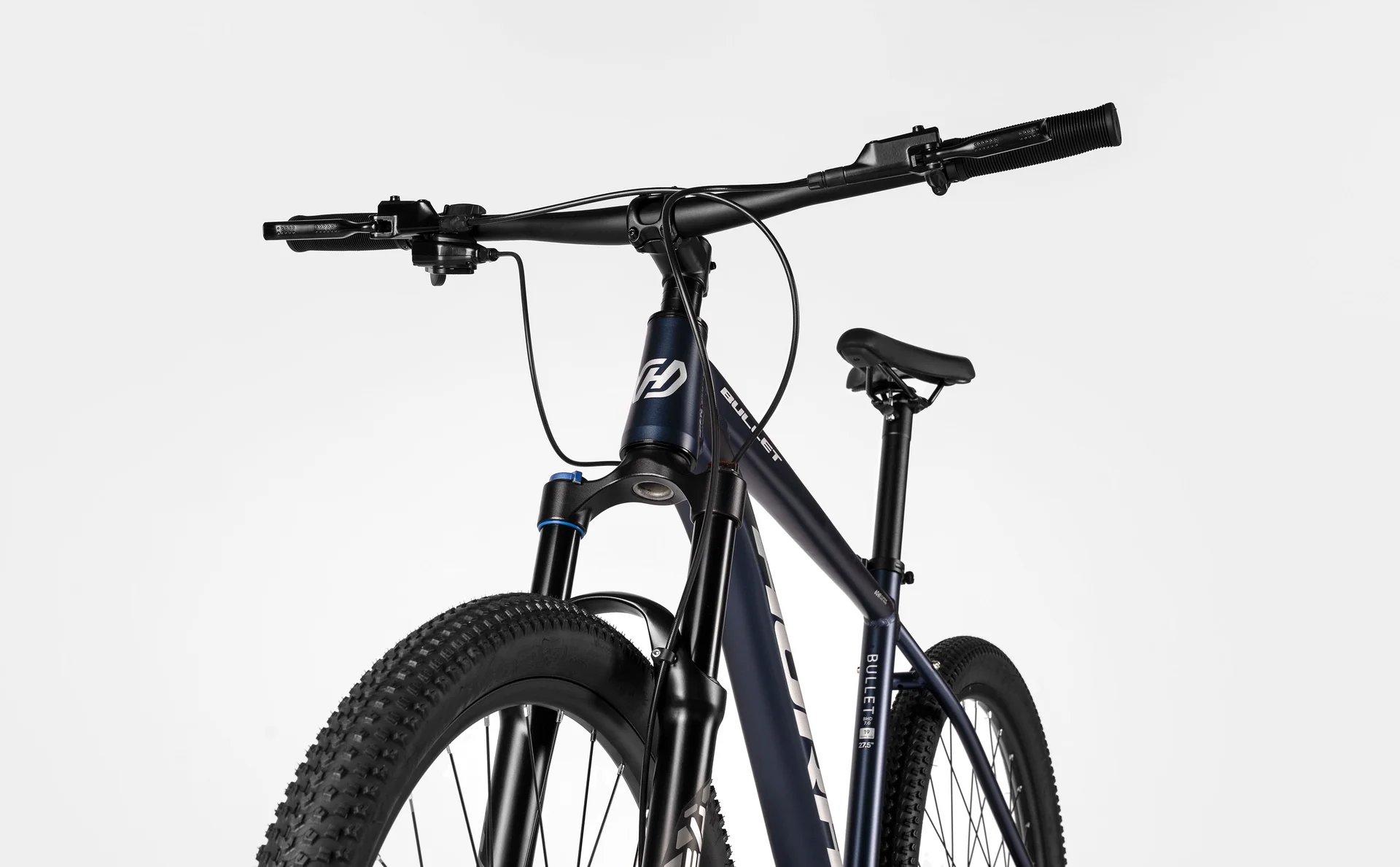 Велосипед HORH BULLET HBHD7.0 27,5" (2026) Blue-Grey-White - миниатюра 9