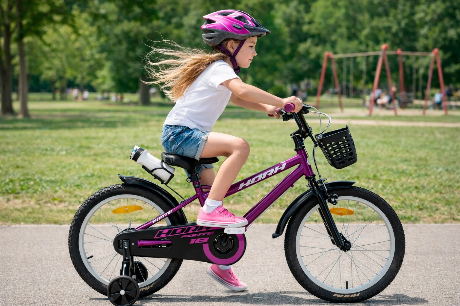 Велосипед HORH FORTE 18 (2026) Pink-Black - миниатюра 2