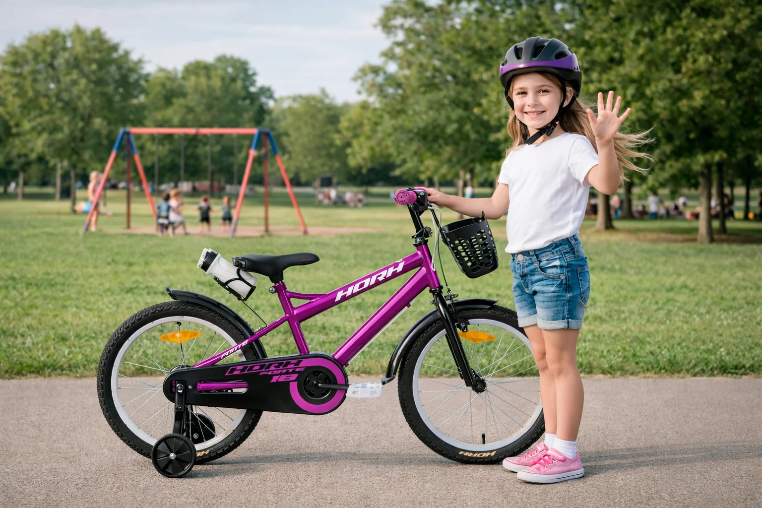 Велосипед HORH FORTE 18 (2026) Pink-Black - миниатюра 3