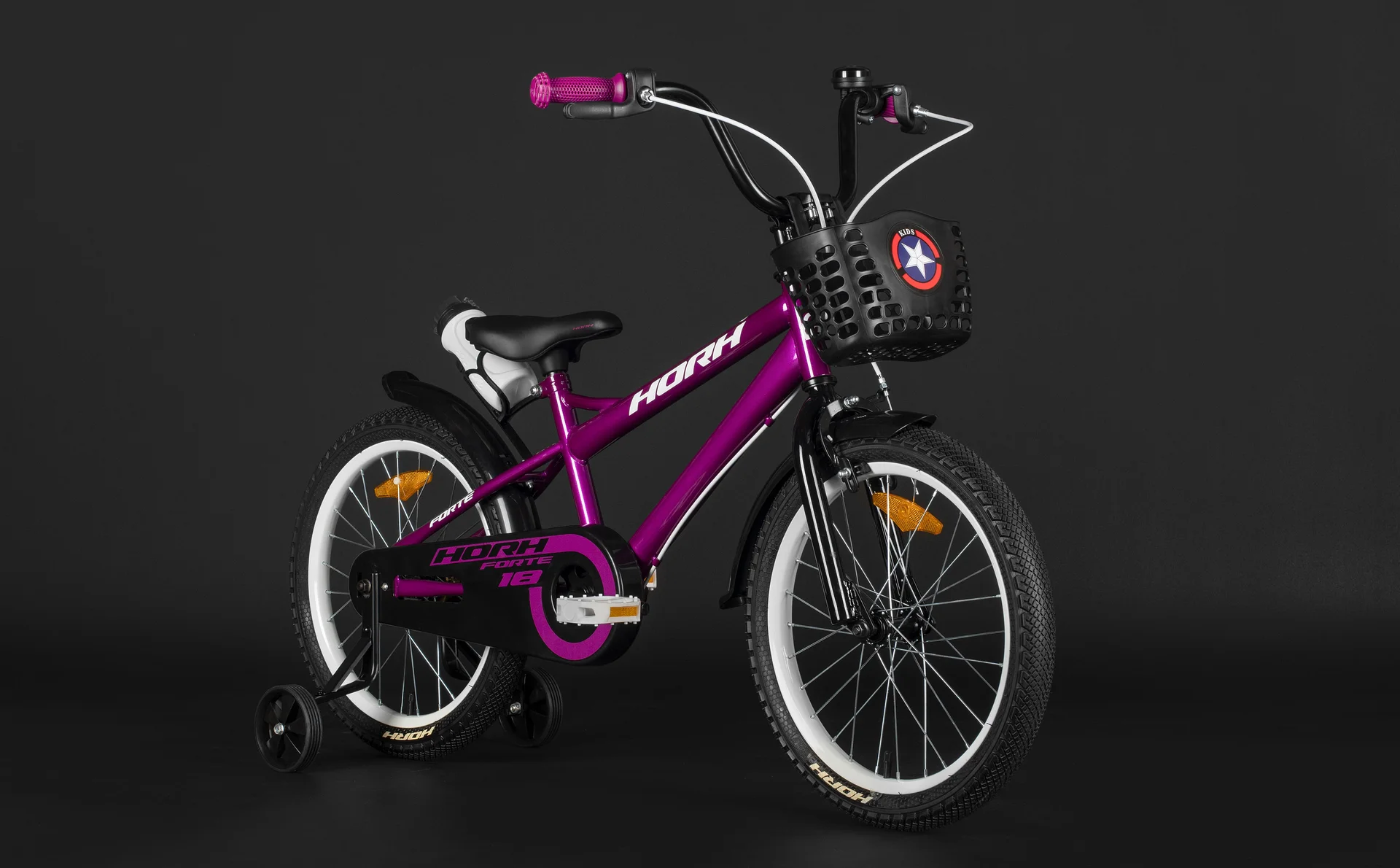 Велосипед HORH FORTE 18 (2026) Pink-Black - миниатюра 5