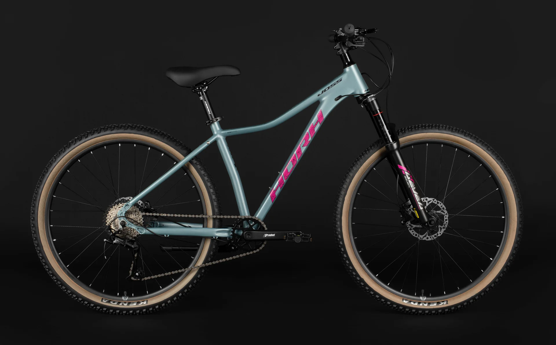 Велосипед HORH JOSS AIR JHD7.1 27,5" (2025) Grey-Pink - миниатюра 5