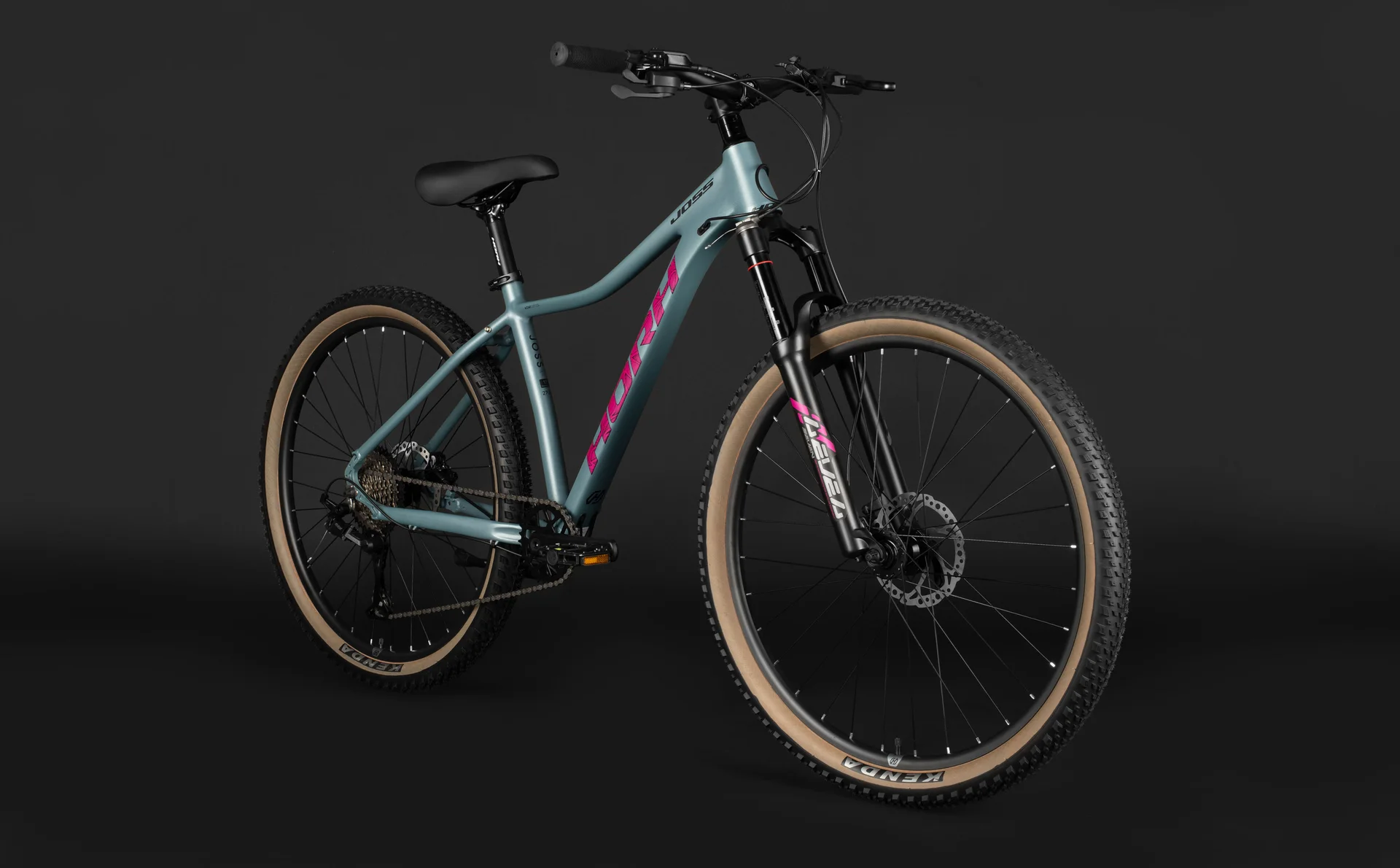 Велосипед HORH JOSS AIR JHD7.1 27,5" (2025) Grey-Pink - миниатюра 6