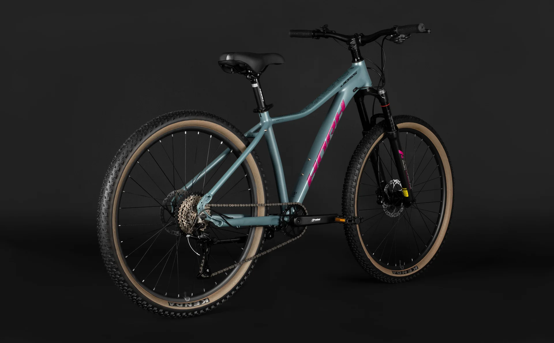 Велосипед HORH JOSS AIR JHD7.1 27,5" (2025) Grey-Pink - миниатюра 7