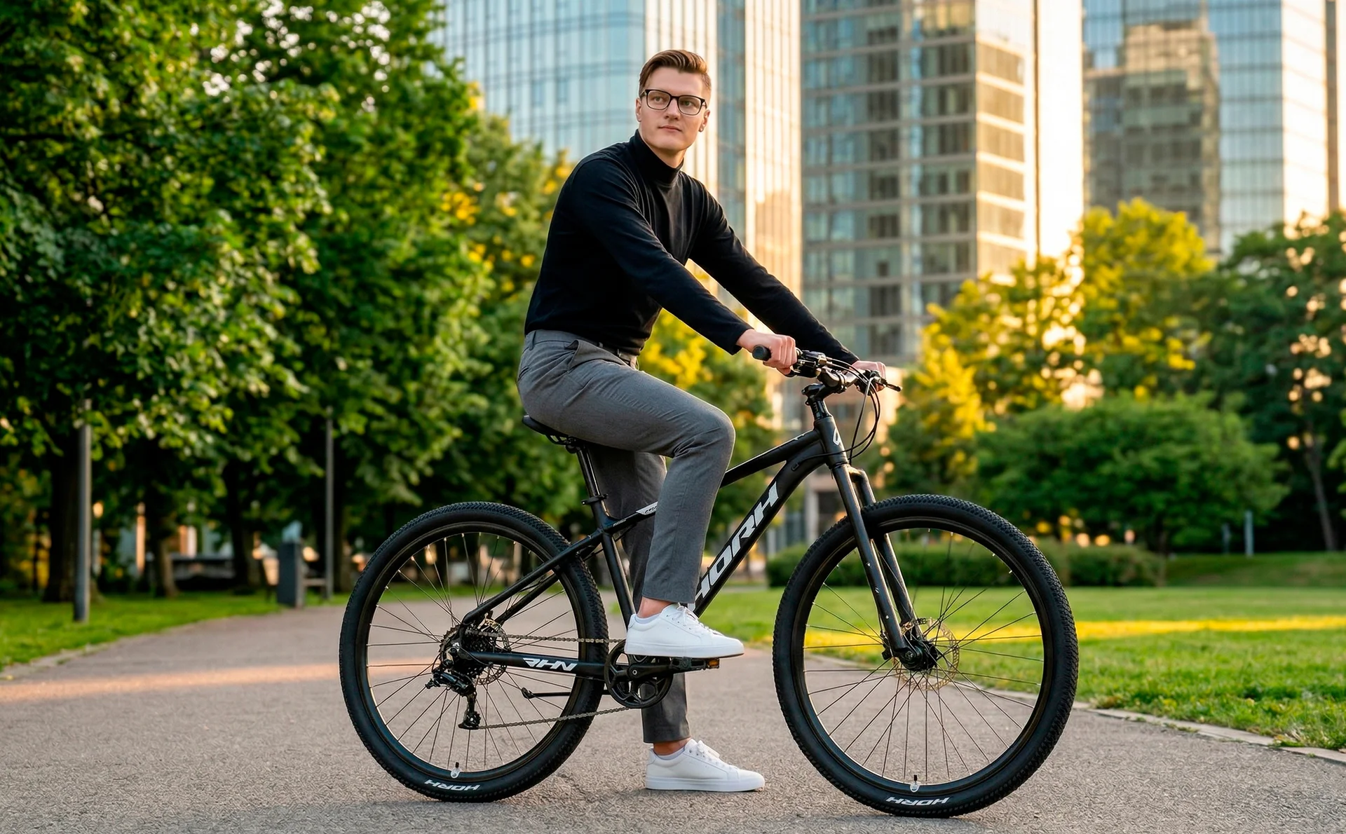 Велосипед HORH ROHAN RHD9.1R 29" (2026) Black-White - миниатюра 4
