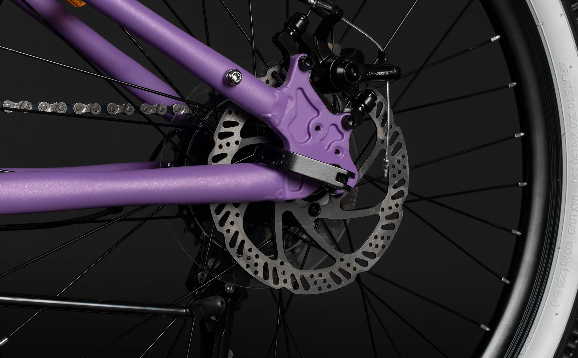 Велосипед HORH LIMA LMD4.0 24" (2026) Purple-Black - миниатюра 11