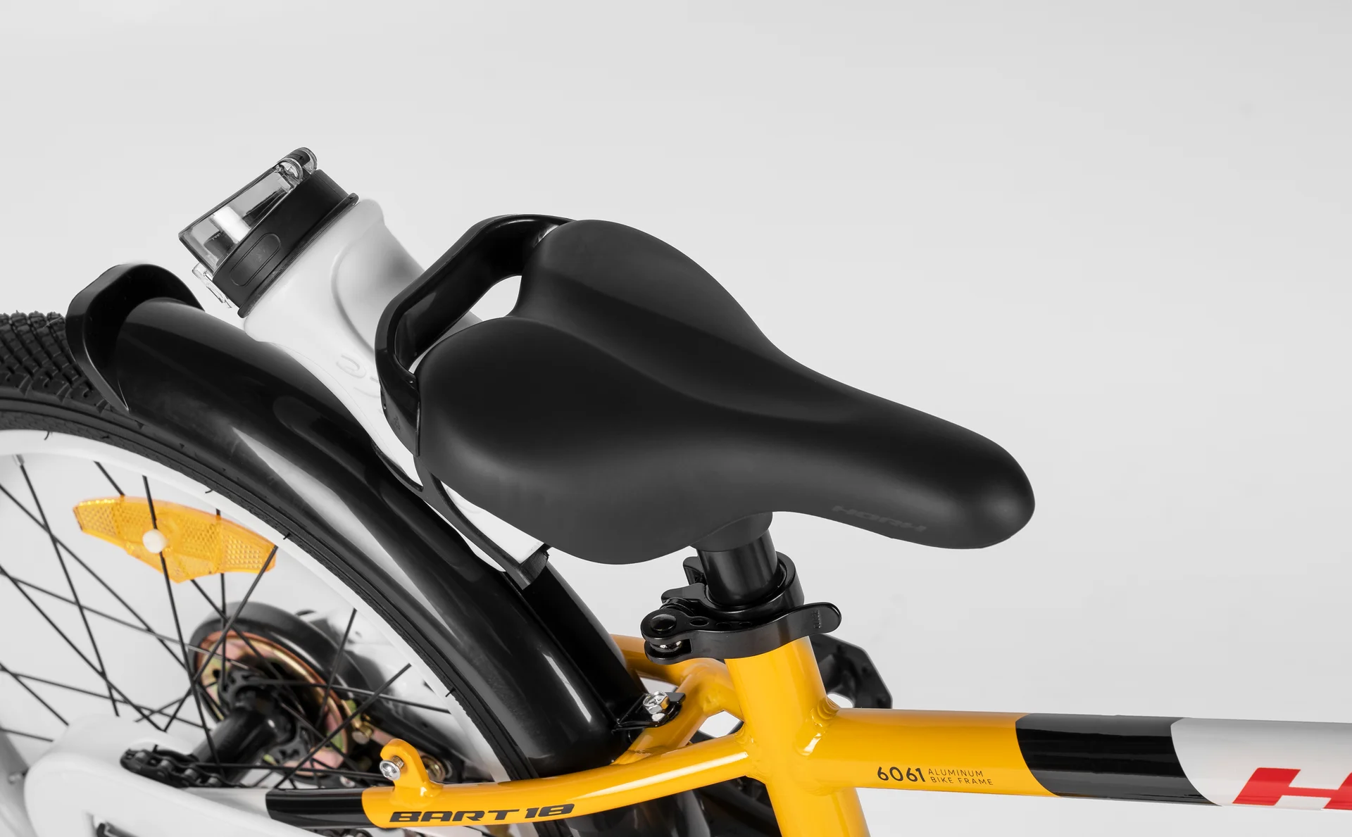 Велосипед HORH BART 18" (2026) White-Yellow-Black - миниатюра 8