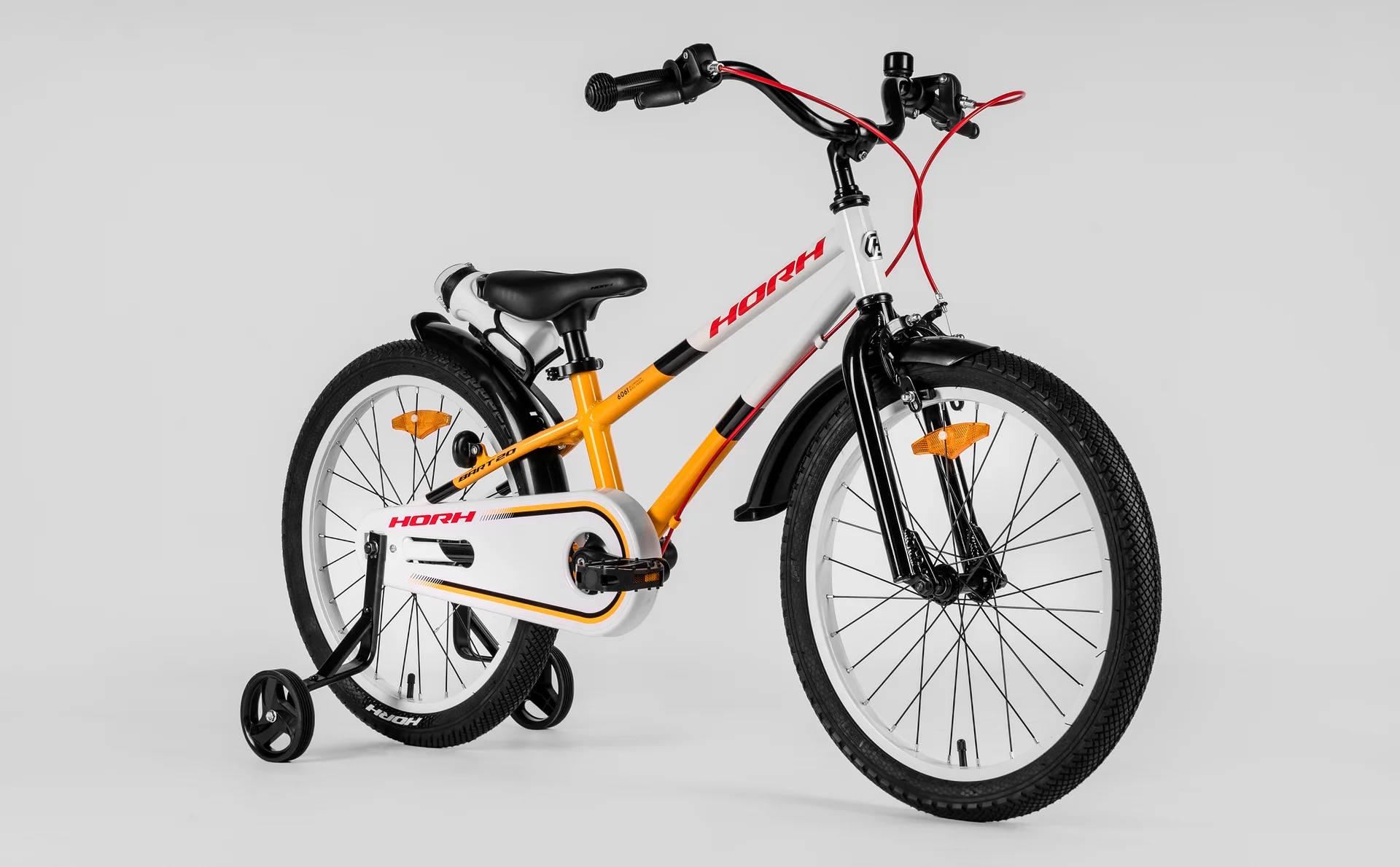 Велосипед HORH BART 20" (2026) White-Yellow-Black - миниатюра 5