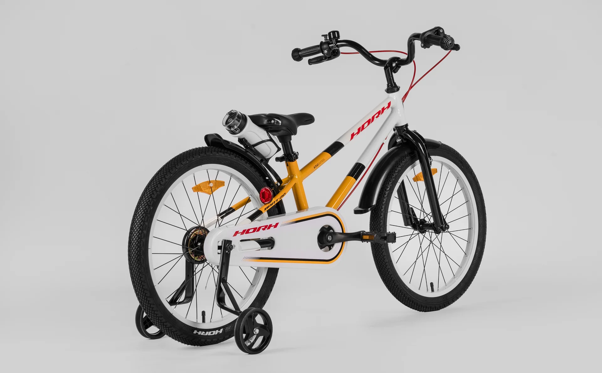 Велосипед HORH BART 20" (2026) White-Yellow-Black - миниатюра 6