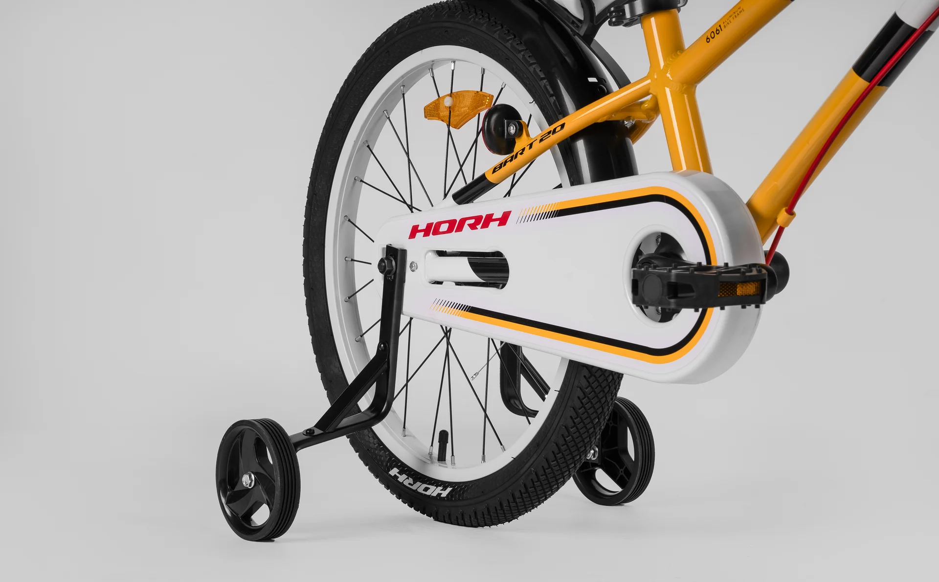 Велосипед HORH BART 20" (2026) White-Yellow-Black - миниатюра 7