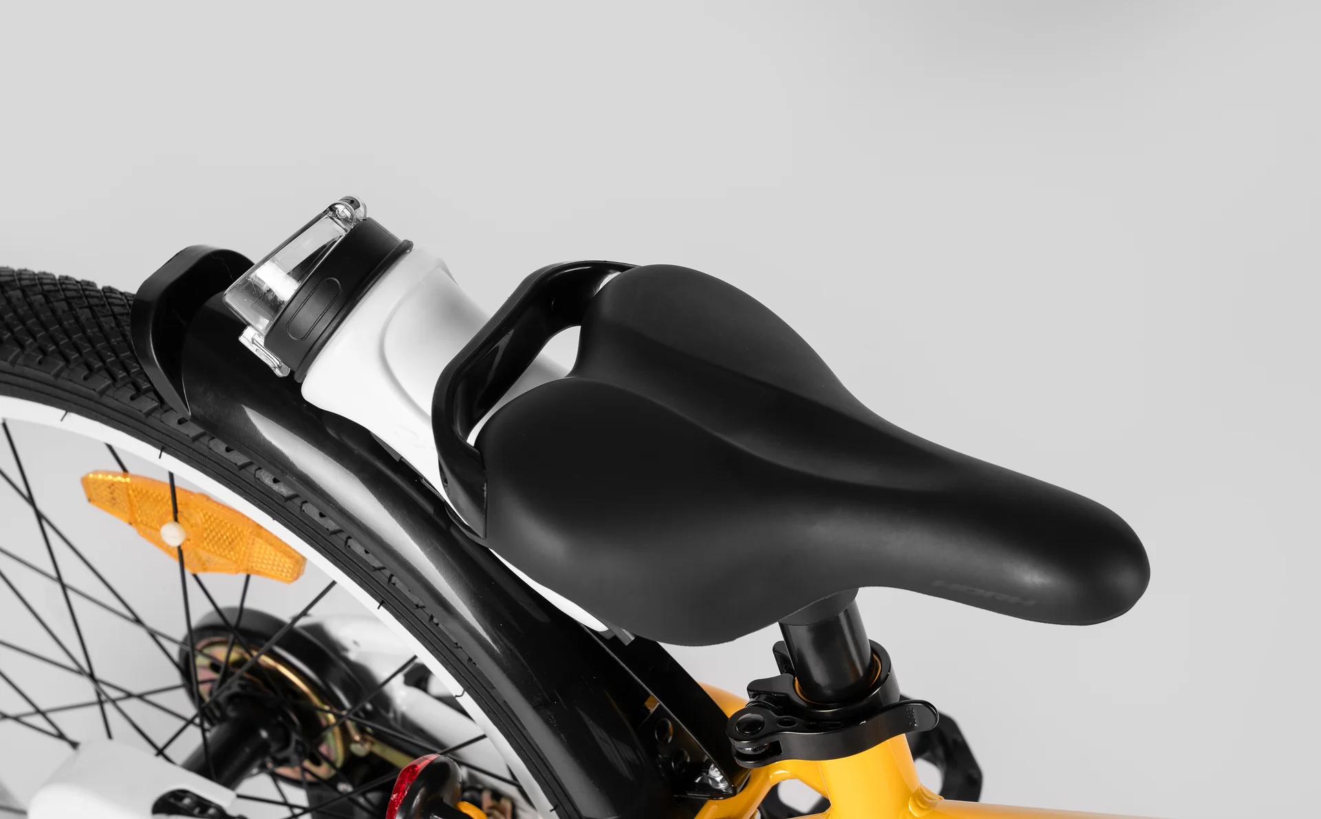 Велосипед HORH BART 20" (2026) White-Yellow-Black - миниатюра 8