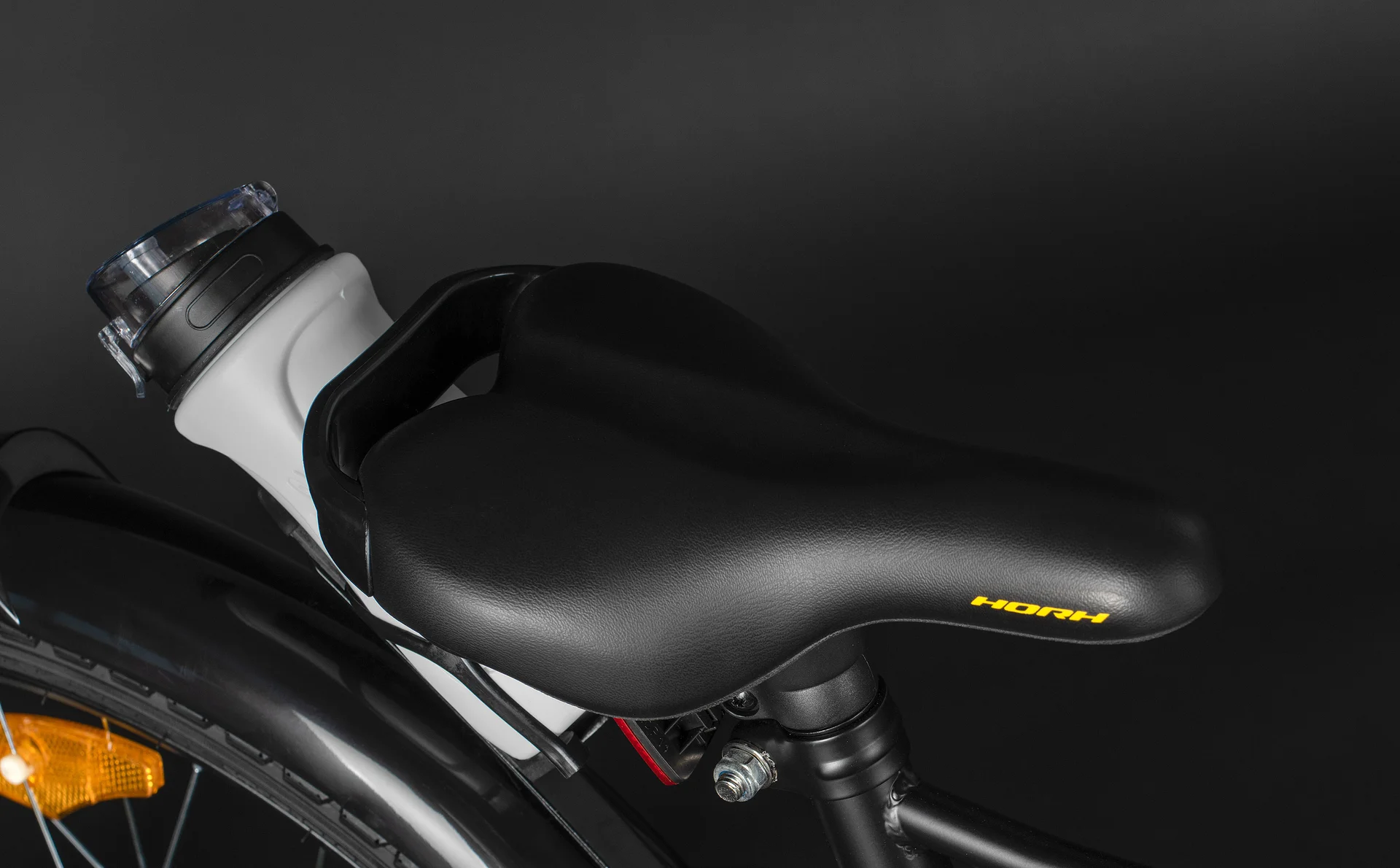 Велосипед HORH FORTE 20 (2026) Black-Yellow - миниатюра 8