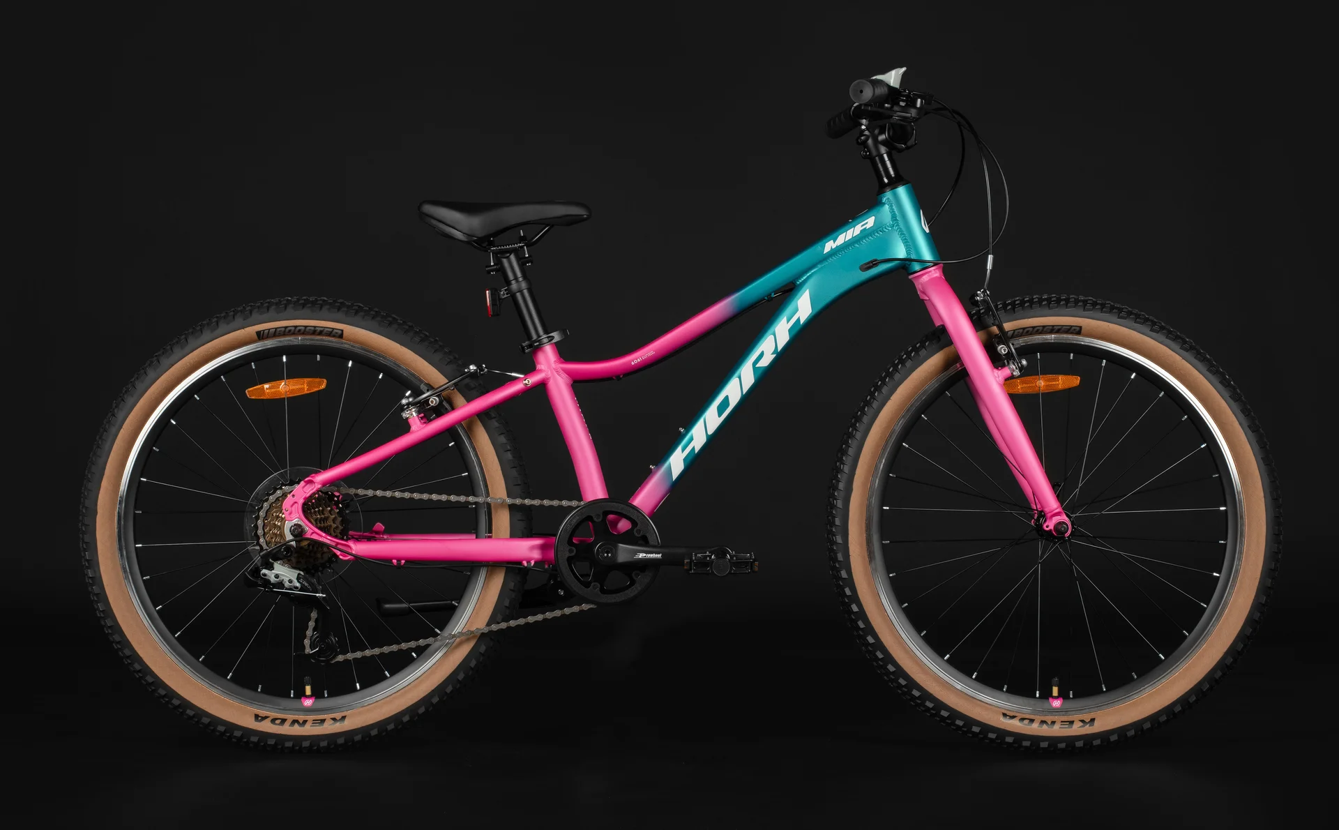 Велосипед HORH MIA MVB4.0 24" (2026) Pink-Turquoise-White - миниатюра 5