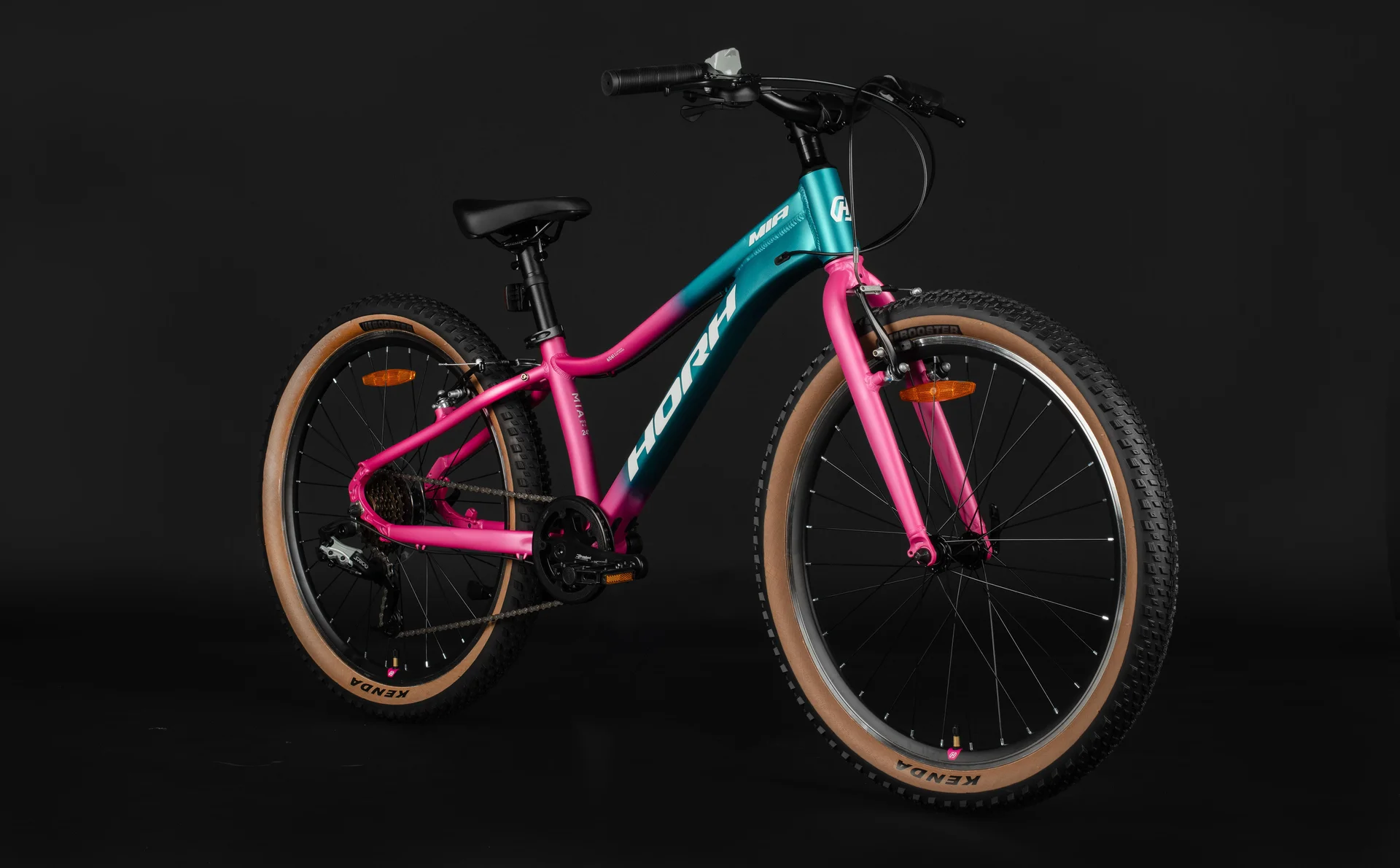 Велосипед HORH MIA MVB4.0 24" (2026) Pink-Turquoise-White - миниатюра 6