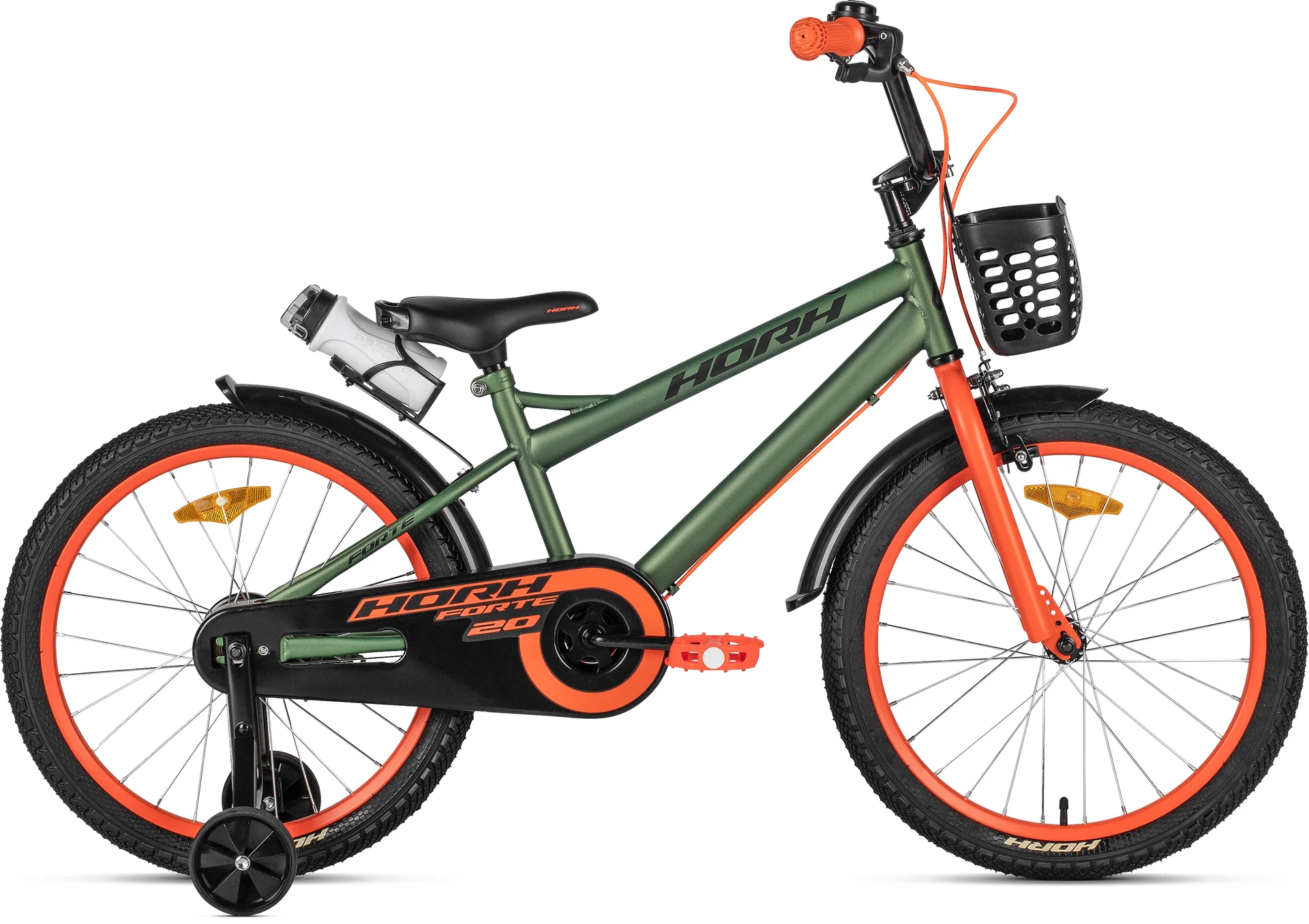 Велосипед HORH FORTE 20 (2026) Green-Orange - изображение 1