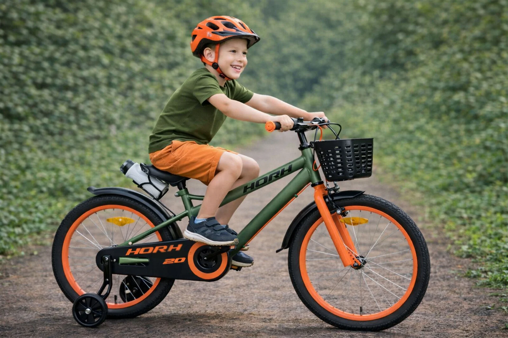 Велосипед HORH FORTE 20 (2026) Green-Orange - миниатюра 2