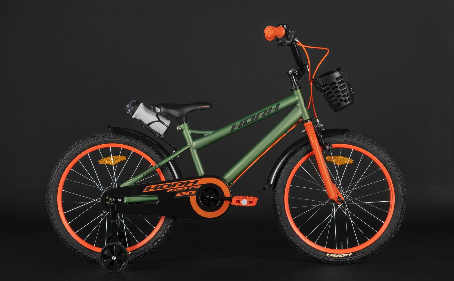 Велосипед HORH FORTE 20 (2026) Green-Orange - миниатюра 3