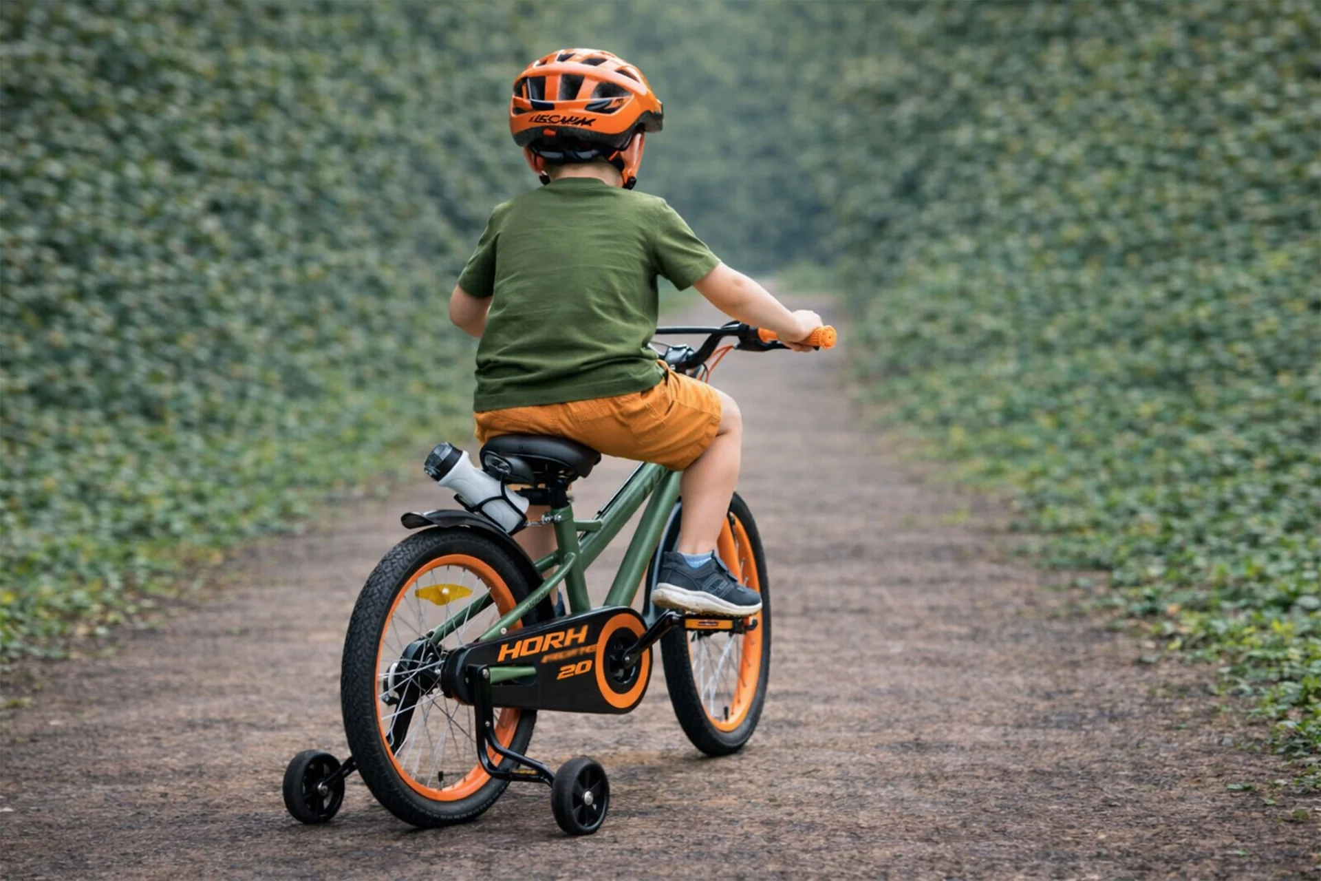 Велосипед HORH FORTE 20 (2026) Green-Orange - миниатюра 4