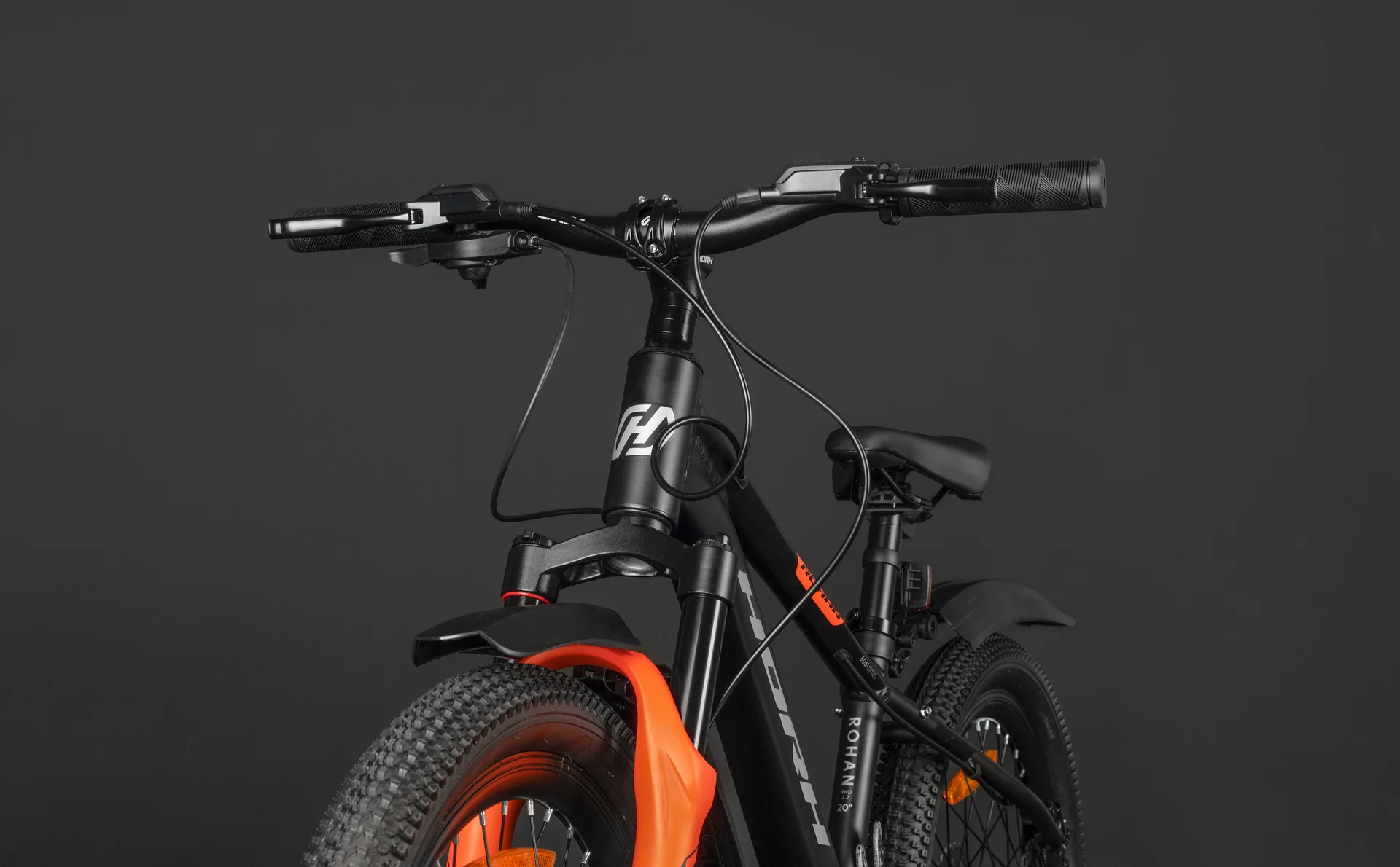 Велосипед HORH ROHAN RHD2.2 20 (2026) Black-Orange - миниатюра 10