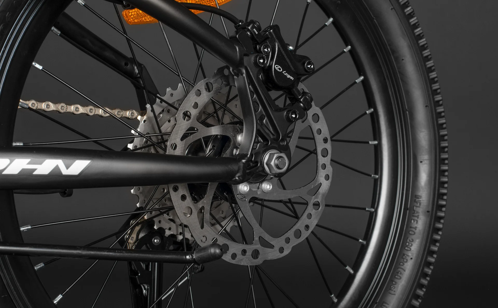 Велосипед HORH ROHAN RHD2.2 20 (2026) Black-Orange - миниатюра 14