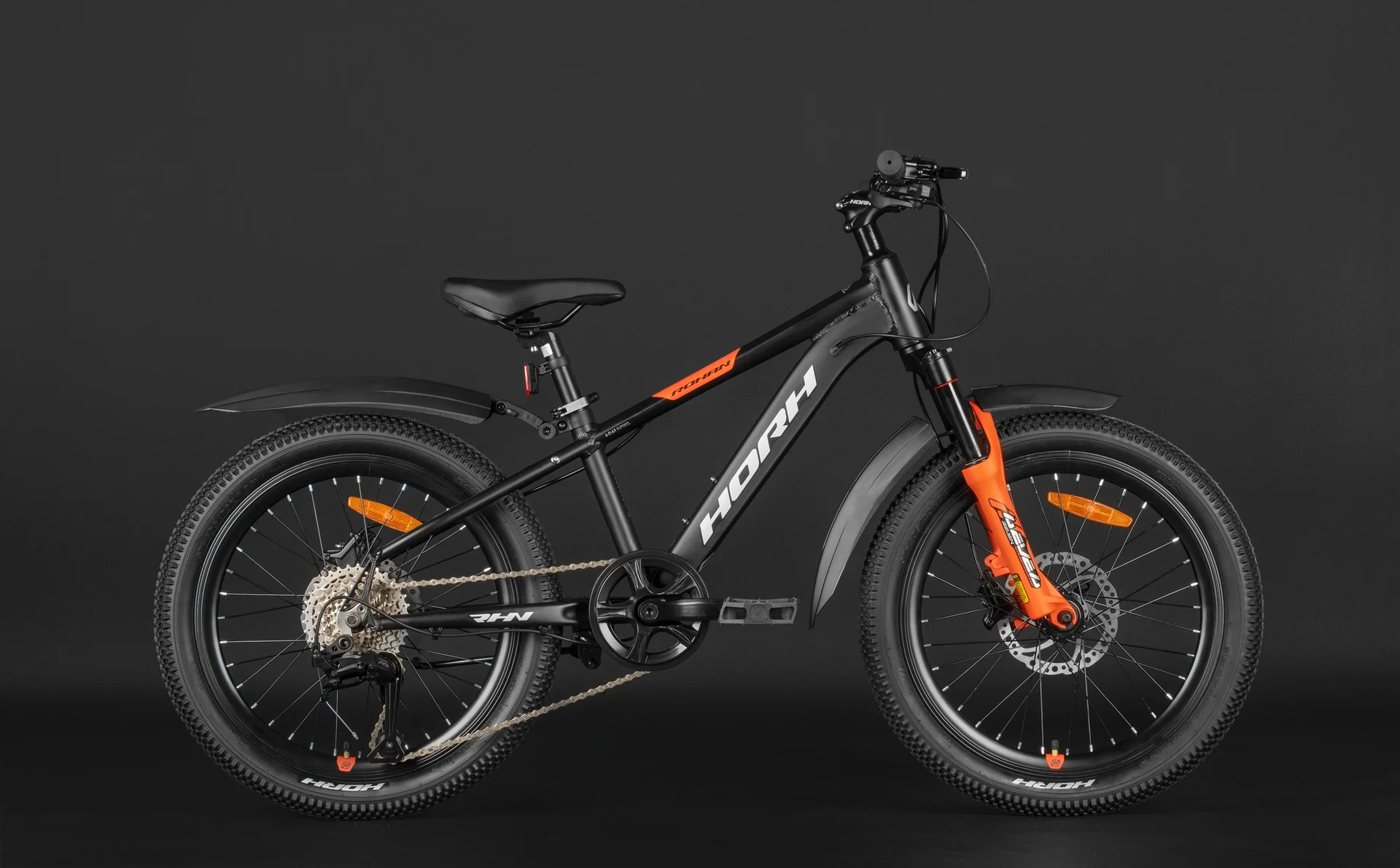 Велосипед HORH ROHAN RHD2.2 20 (2026) Black-Orange - миниатюра 5