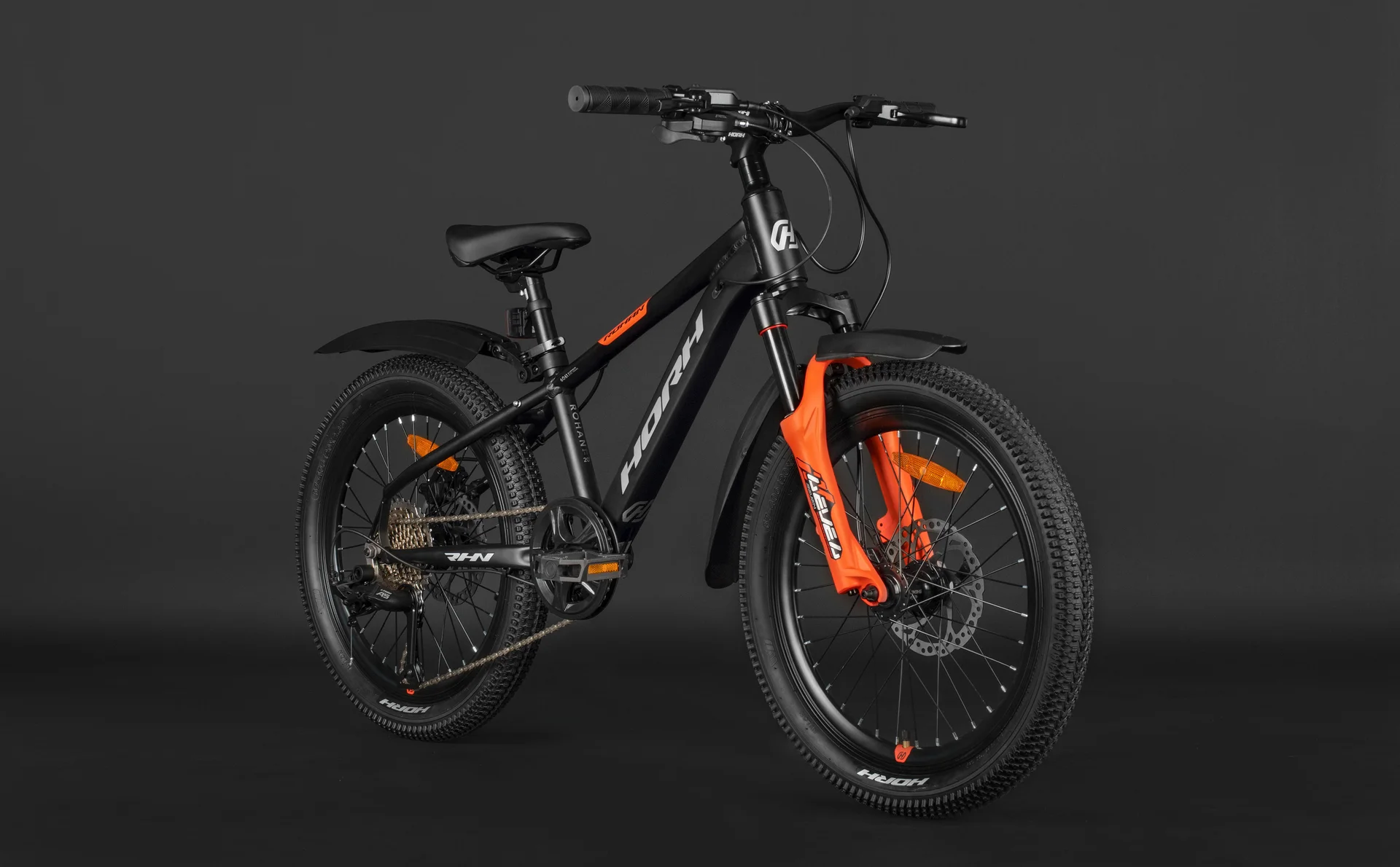 Велосипед HORH ROHAN RHD2.2 20 (2026) Black-Orange - миниатюра 6