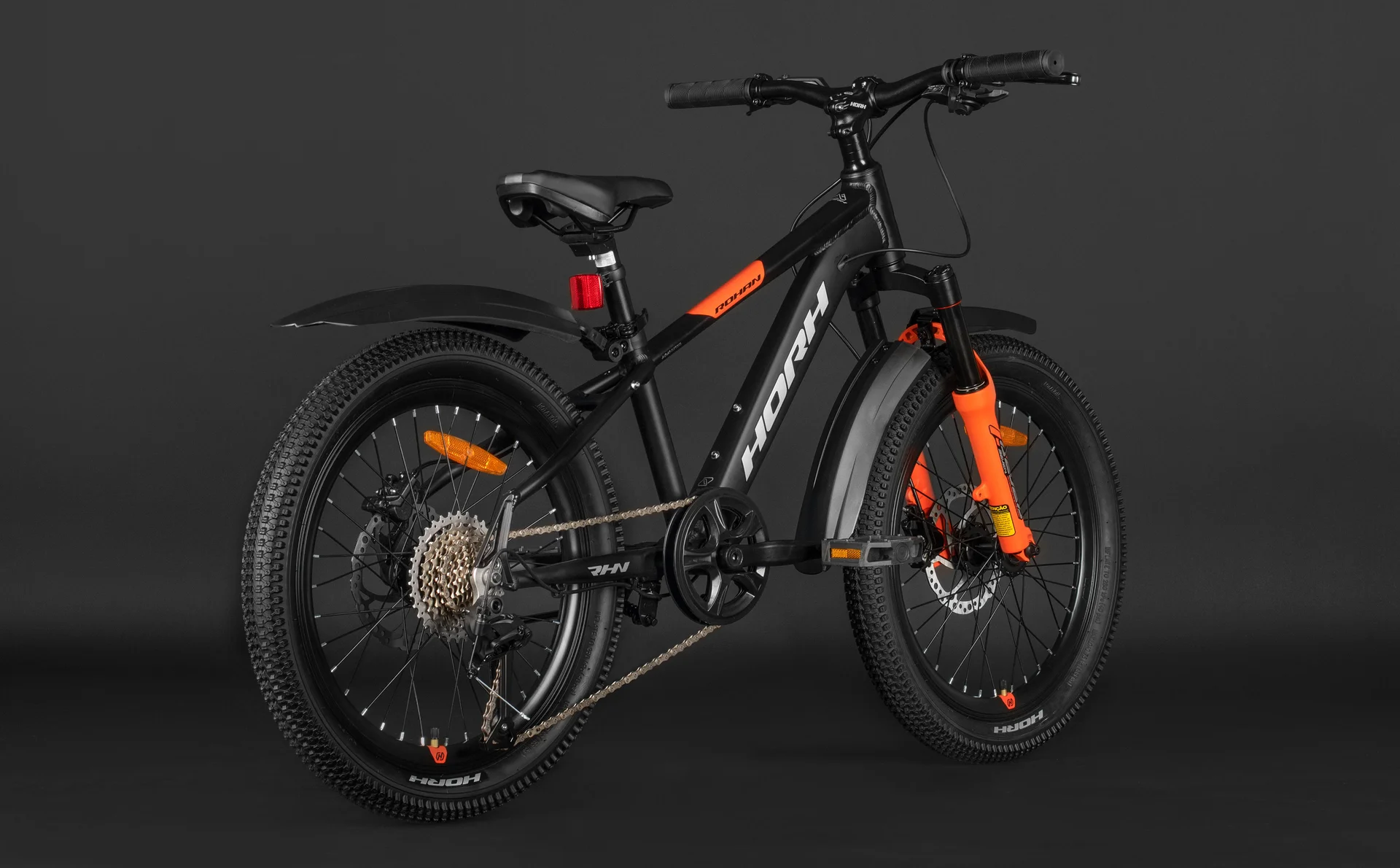 Велосипед HORH ROHAN RHD2.2 20 (2026) Black-Orange - миниатюра 7