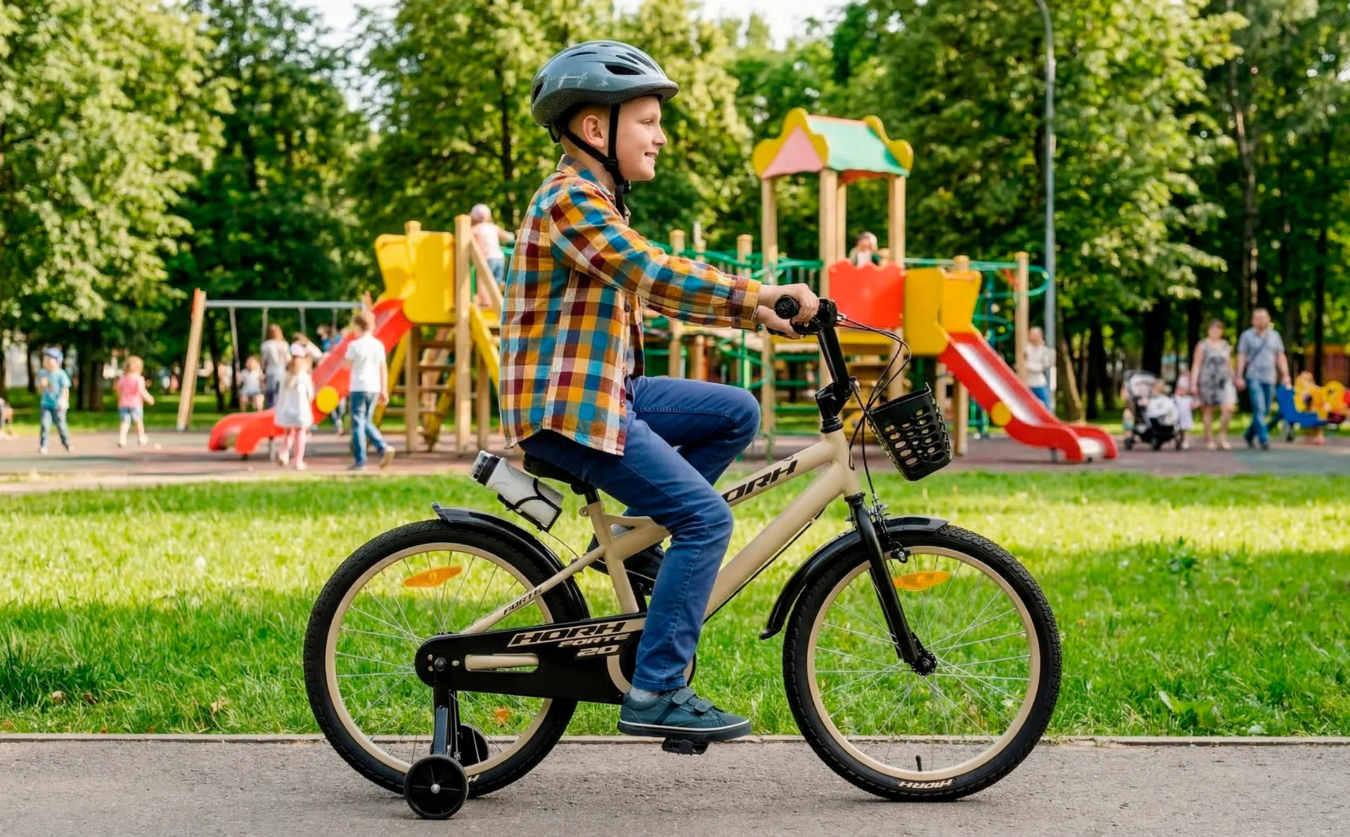 Велосипед HORH FORTE 20 (2026) Beige-Black - миниатюра 2