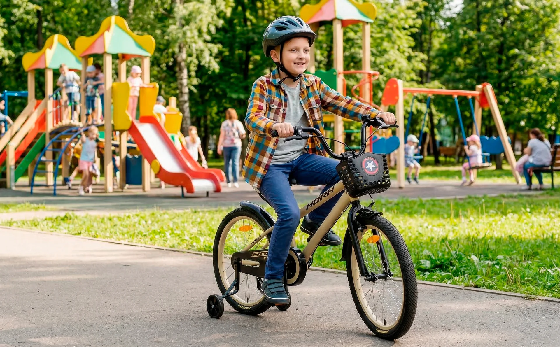 Велосипед HORH FORTE 20 (2026) Beige-Black - миниатюра 3