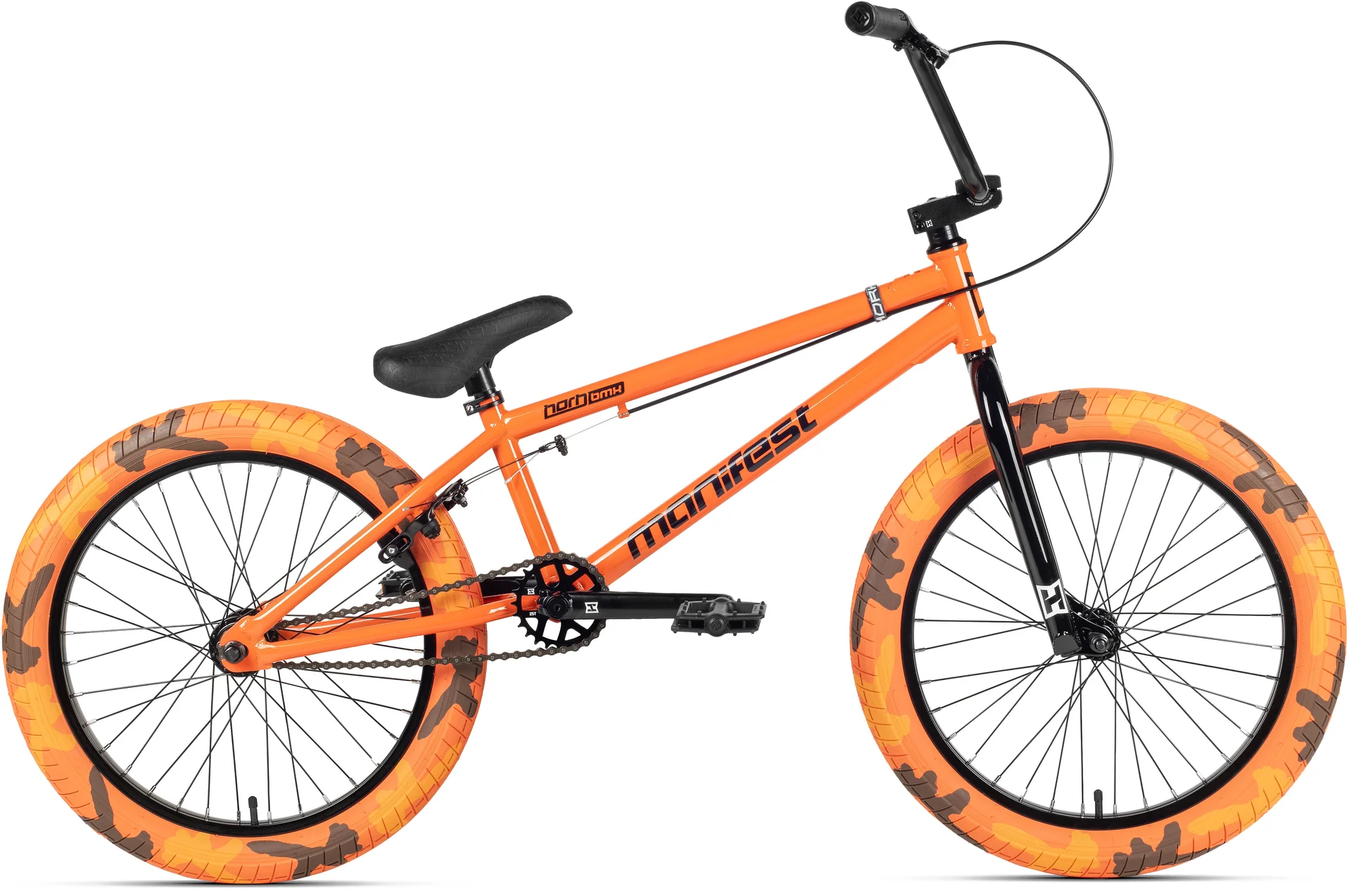 Велосипед HORH MANIFEST 20" (2025) Orange-Black - изображение 1